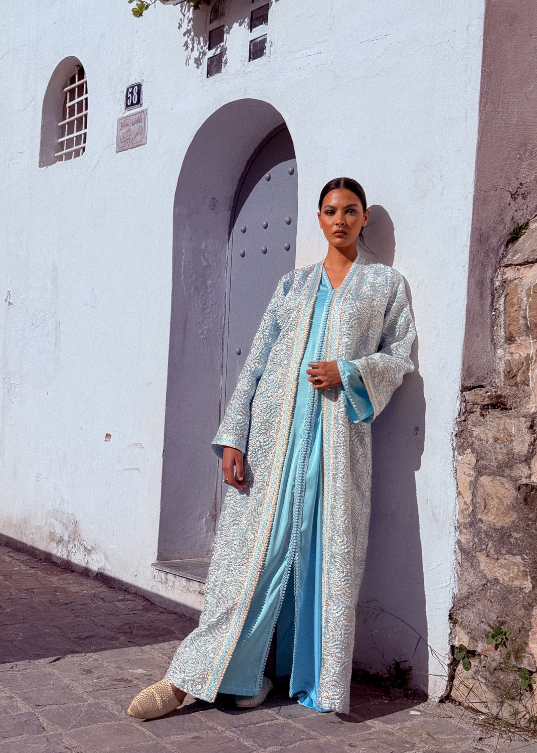 AHLAM TWO-PIECE KAFTAN