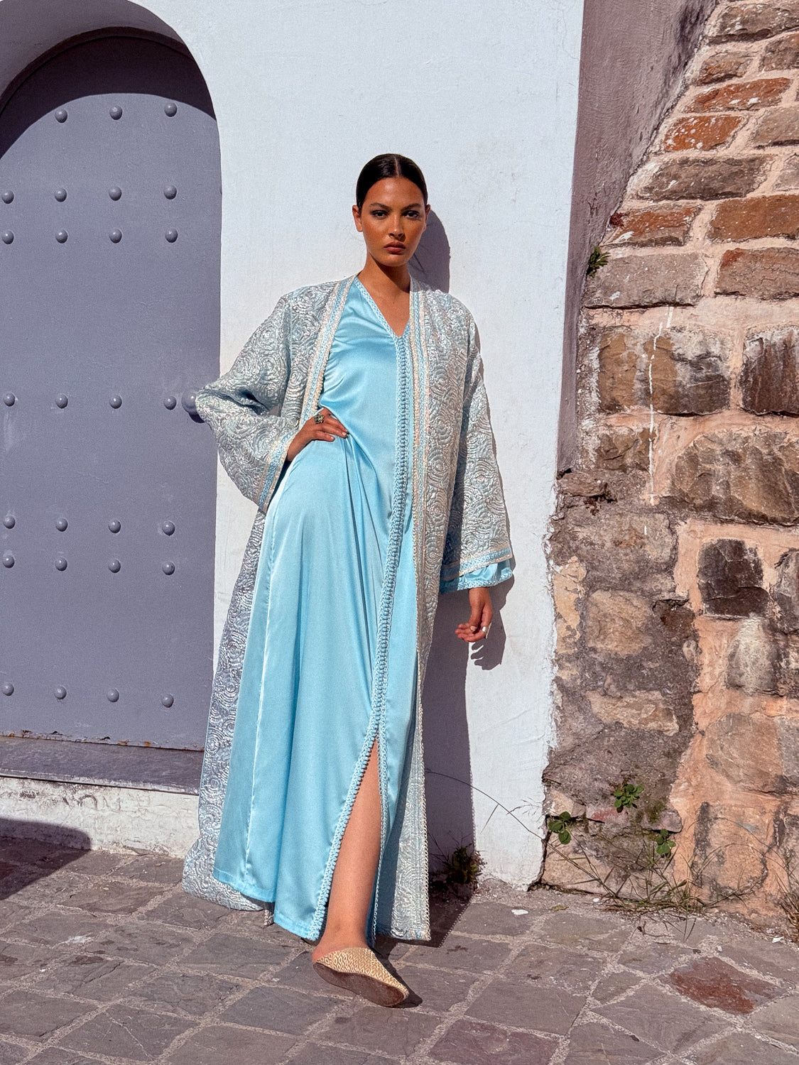 AHLAM TWO-PIECE KAFTAN