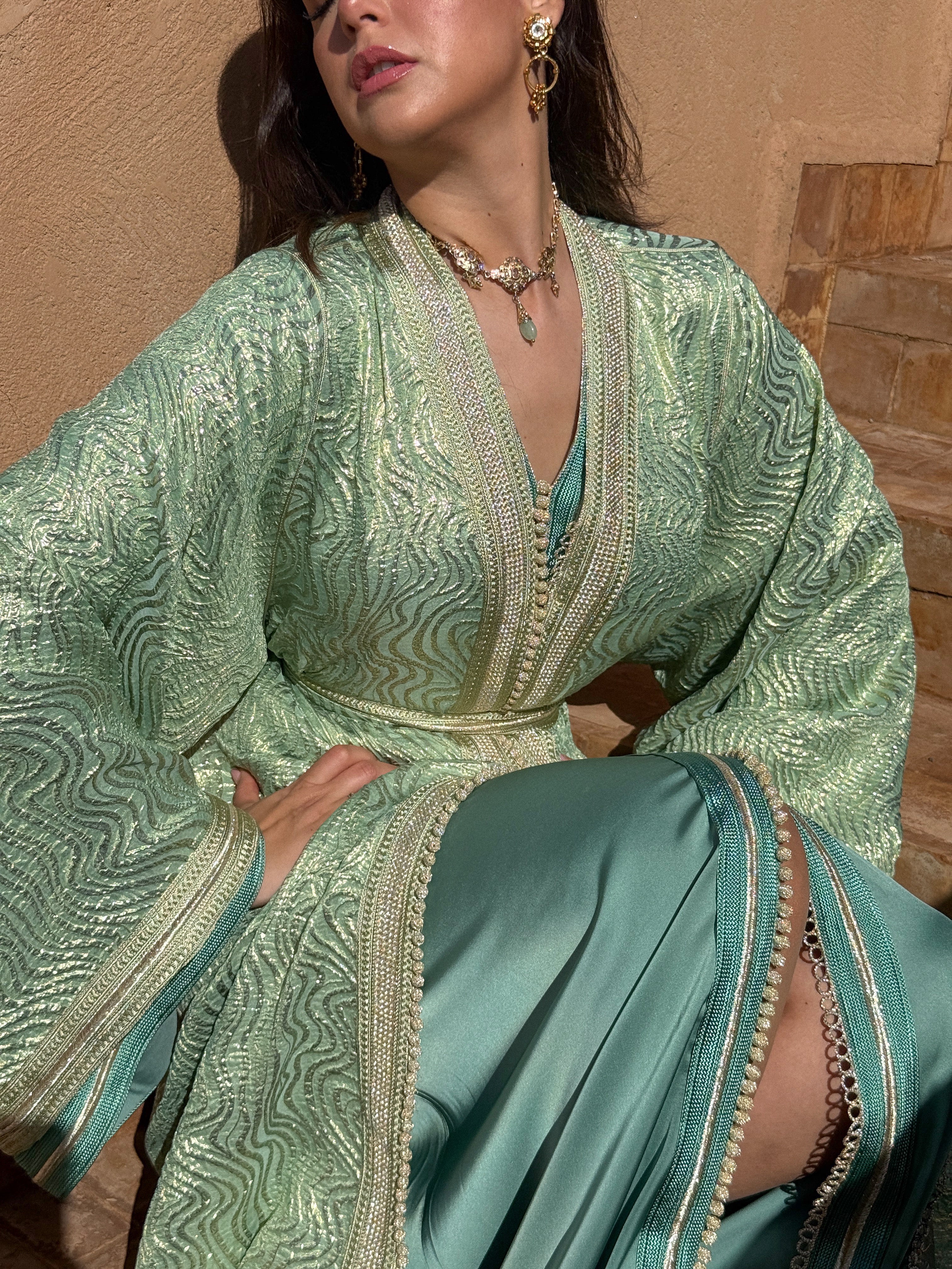 ADIBA TWO-PIECE KAFTAN