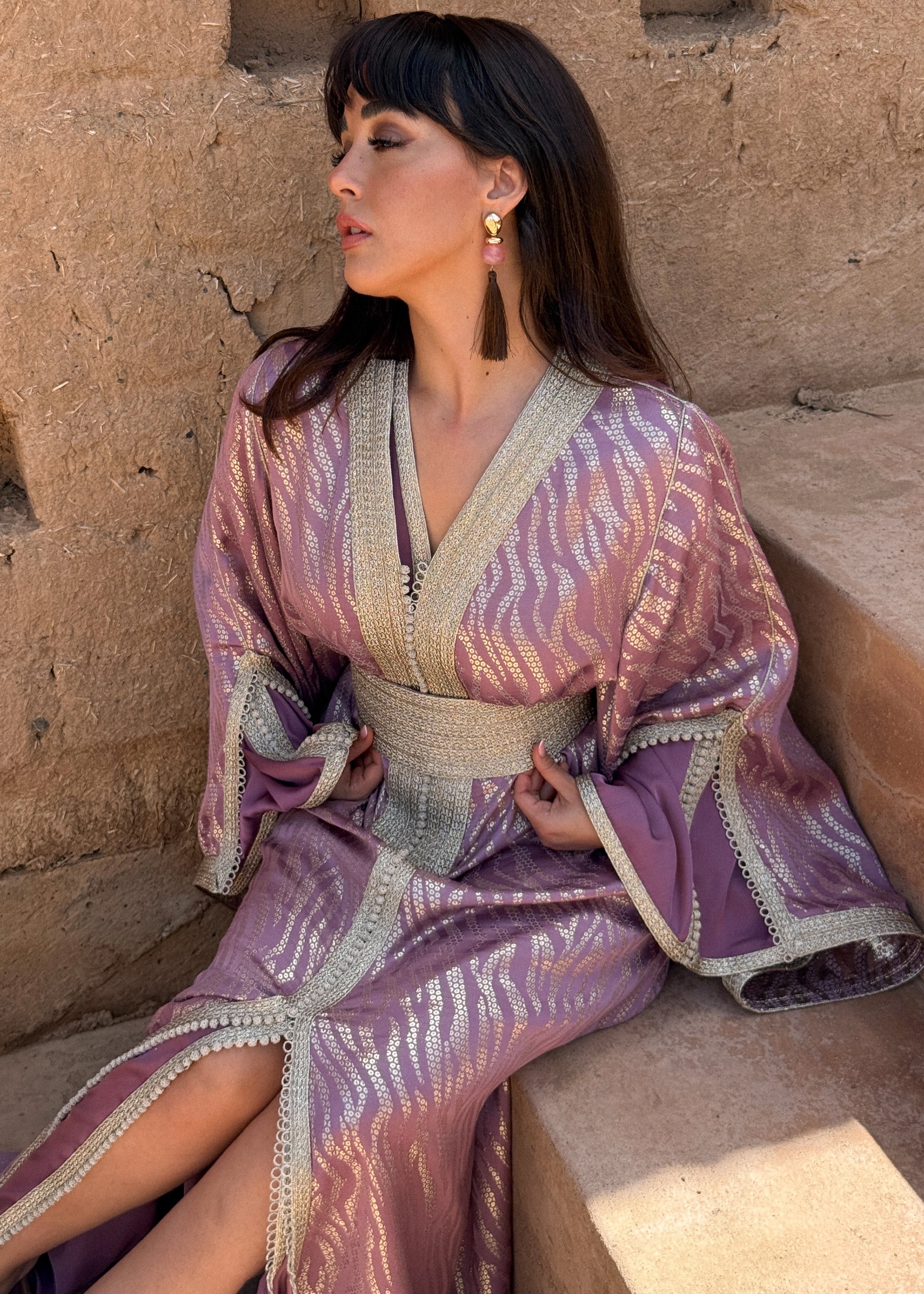 SAADA TWO-PIECE KAFTAN