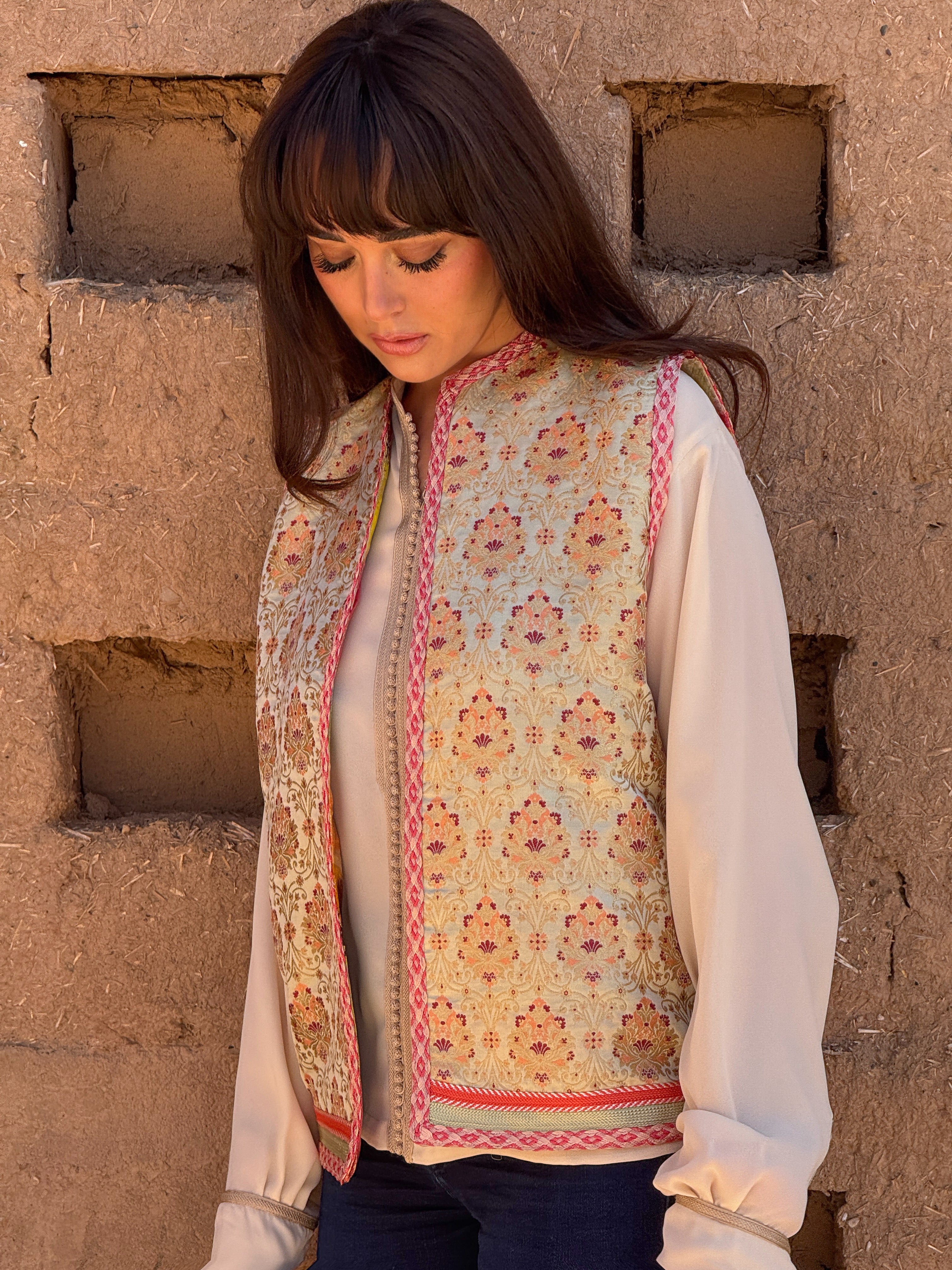 CHAKER BROCADE GILET