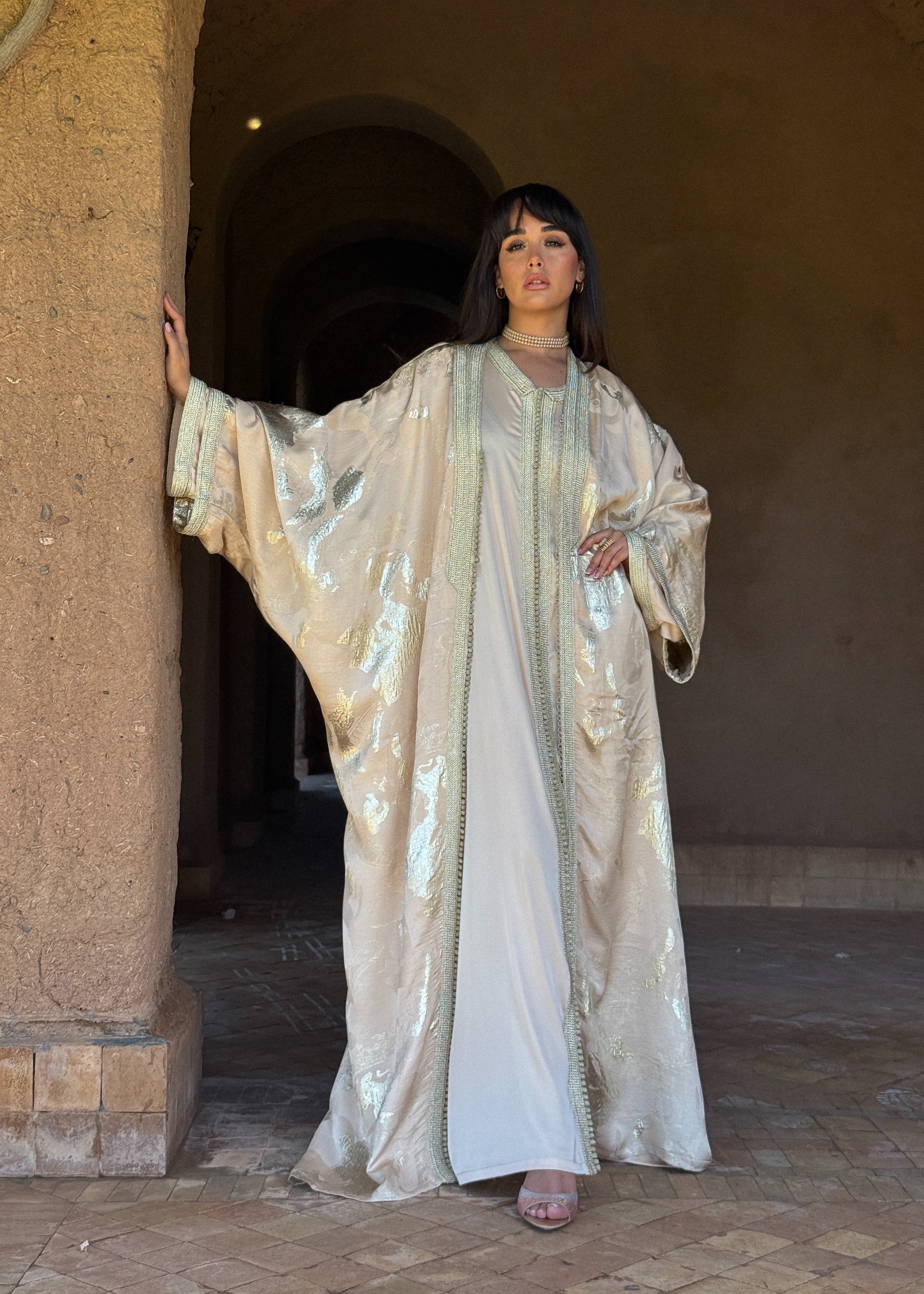 NABILA TWO-PIECE KAFTAN