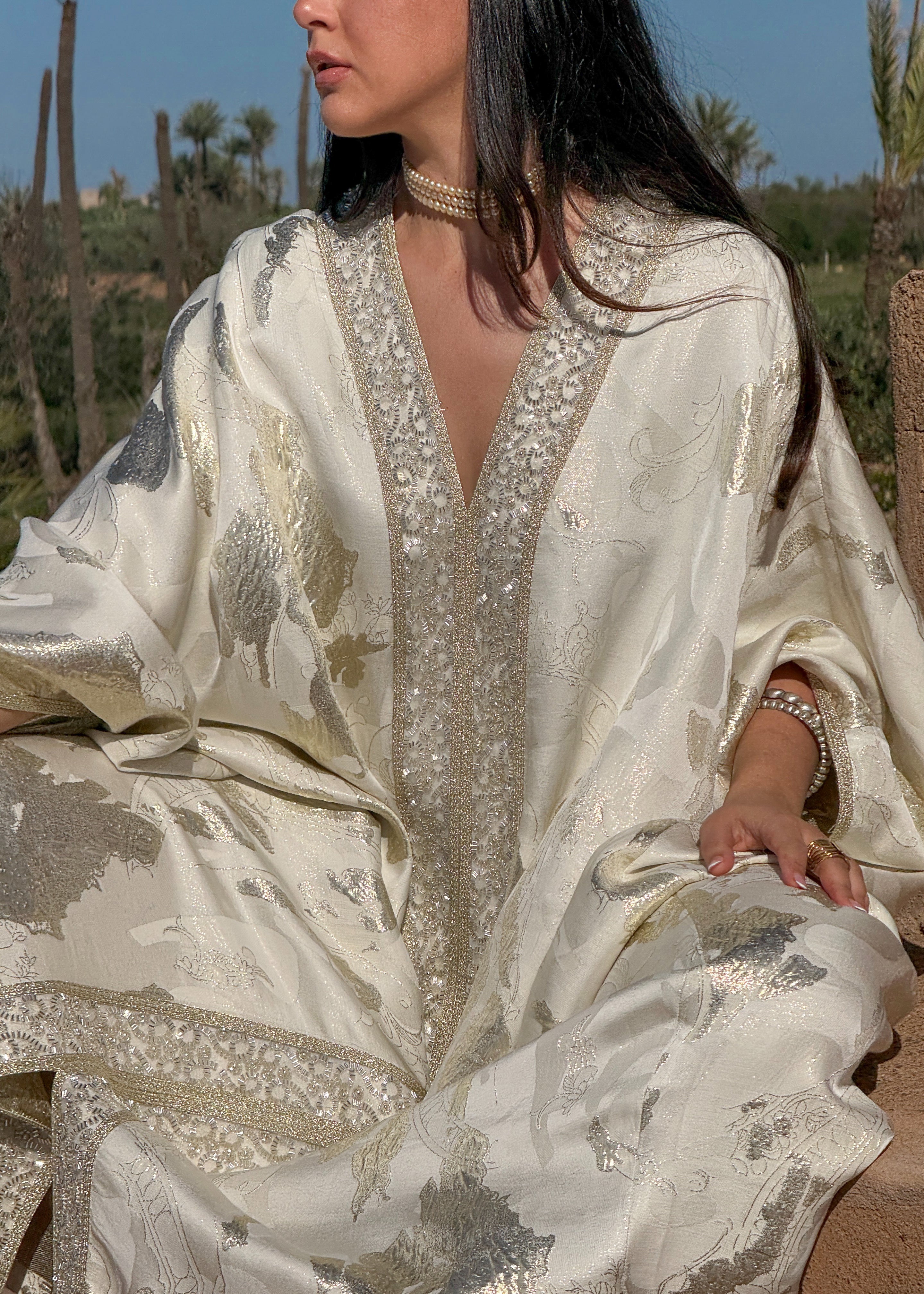 ISMA TWO-PIECE OVERSIZED KAFTAN