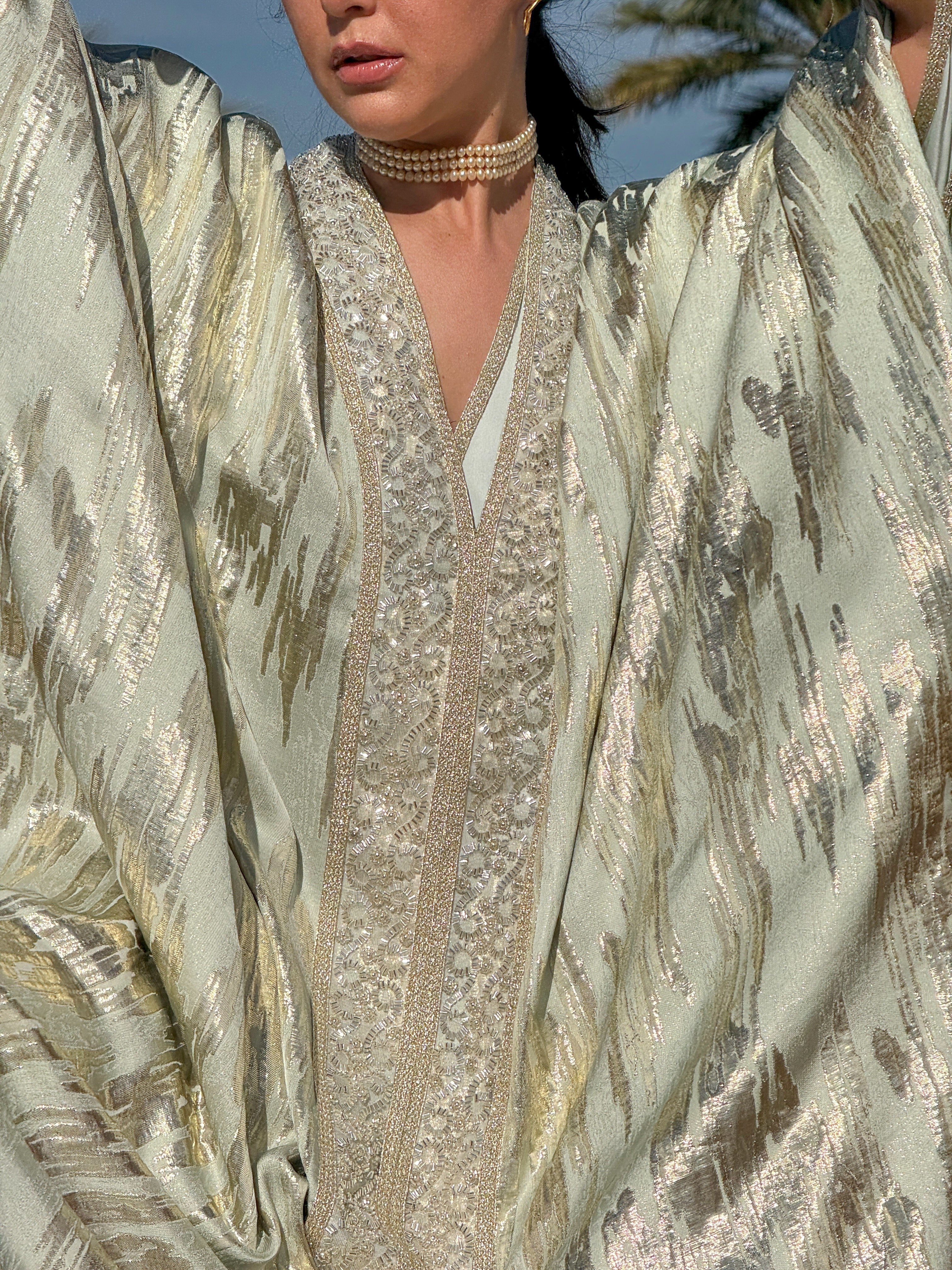 HUSNA TWO-PIECE OVERSIZED KAFTAN