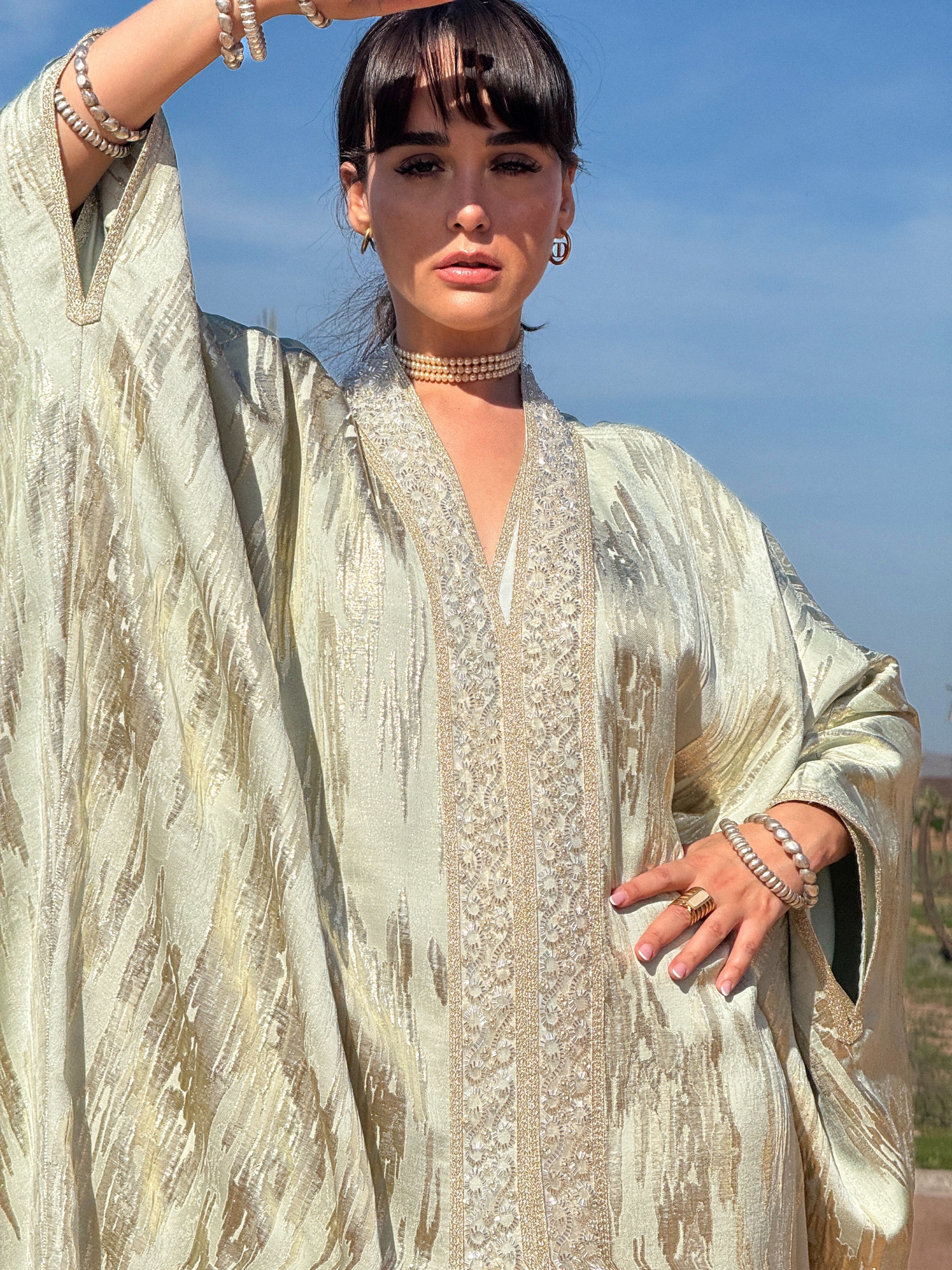 HUSNA TWO-PIECE OVERSIZED KAFTAN