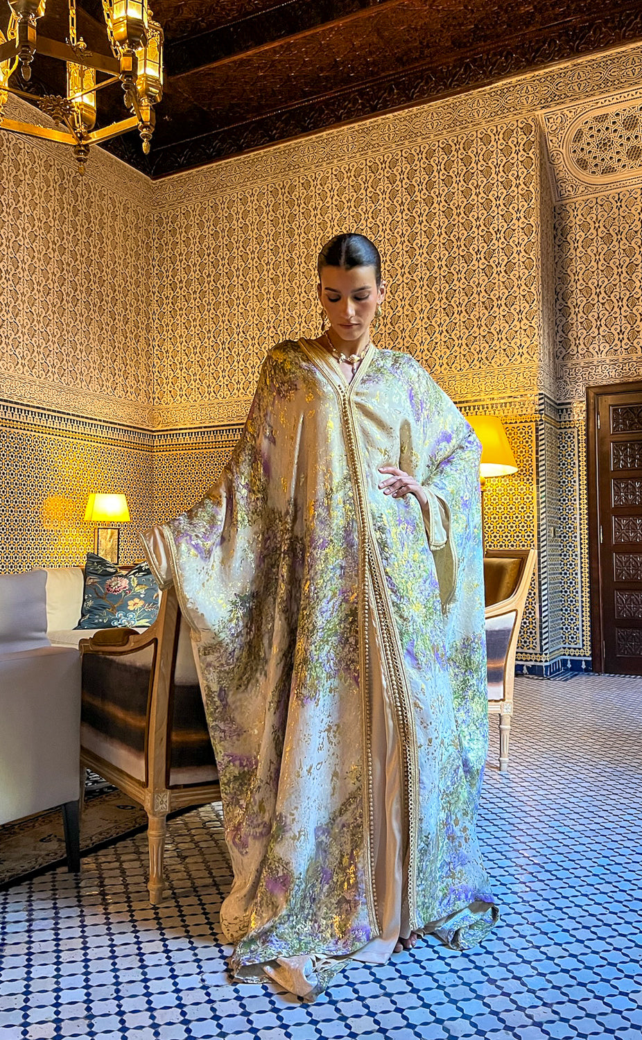 LIYA TWO-PIECE KAFTAN