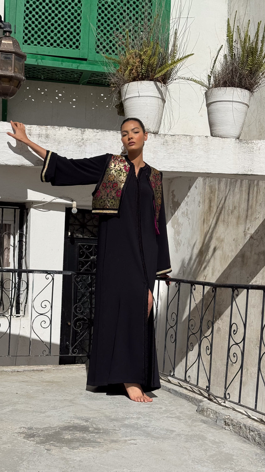 MOUNA TWO-PIECE KAFTAN & GILET