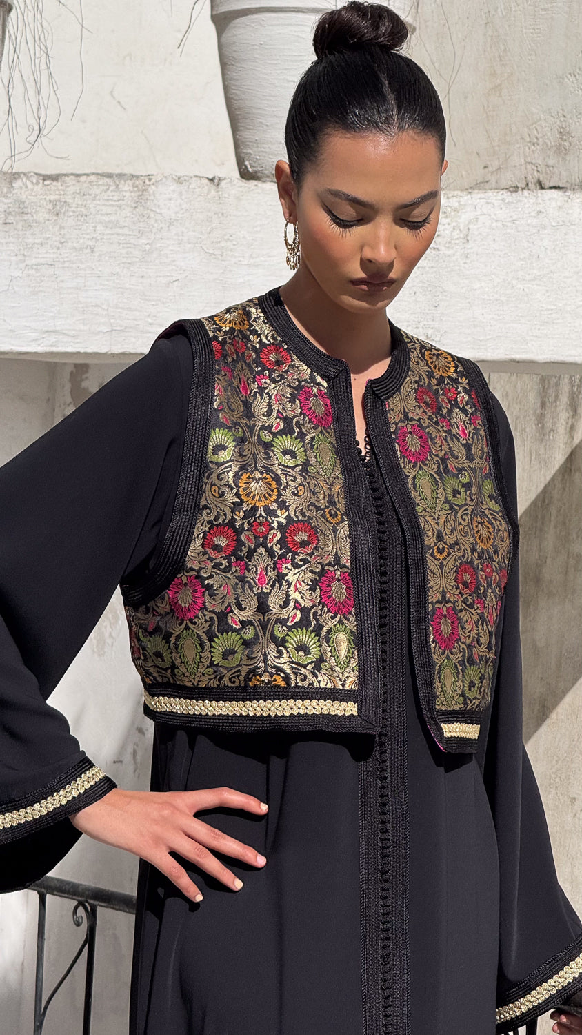 MOUNA TWO-PIECE KAFTAN & GILET