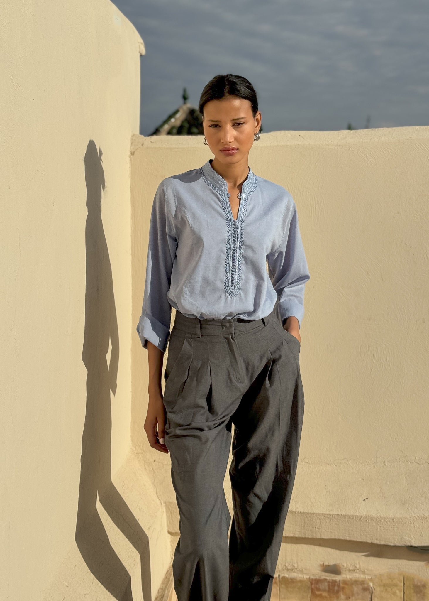 HOURIA COTTON SHIRT