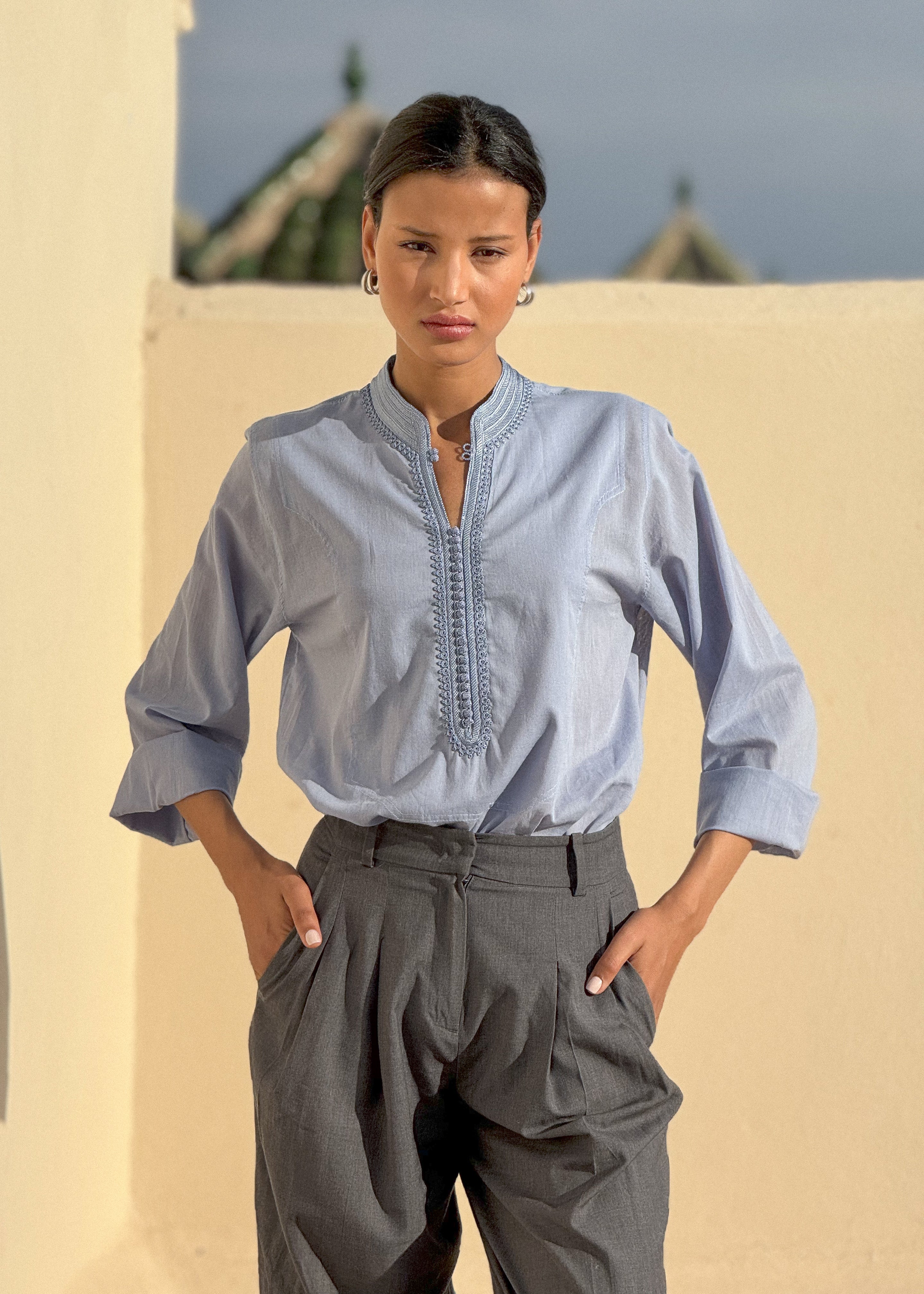 HOURIA COTTON SHIRT