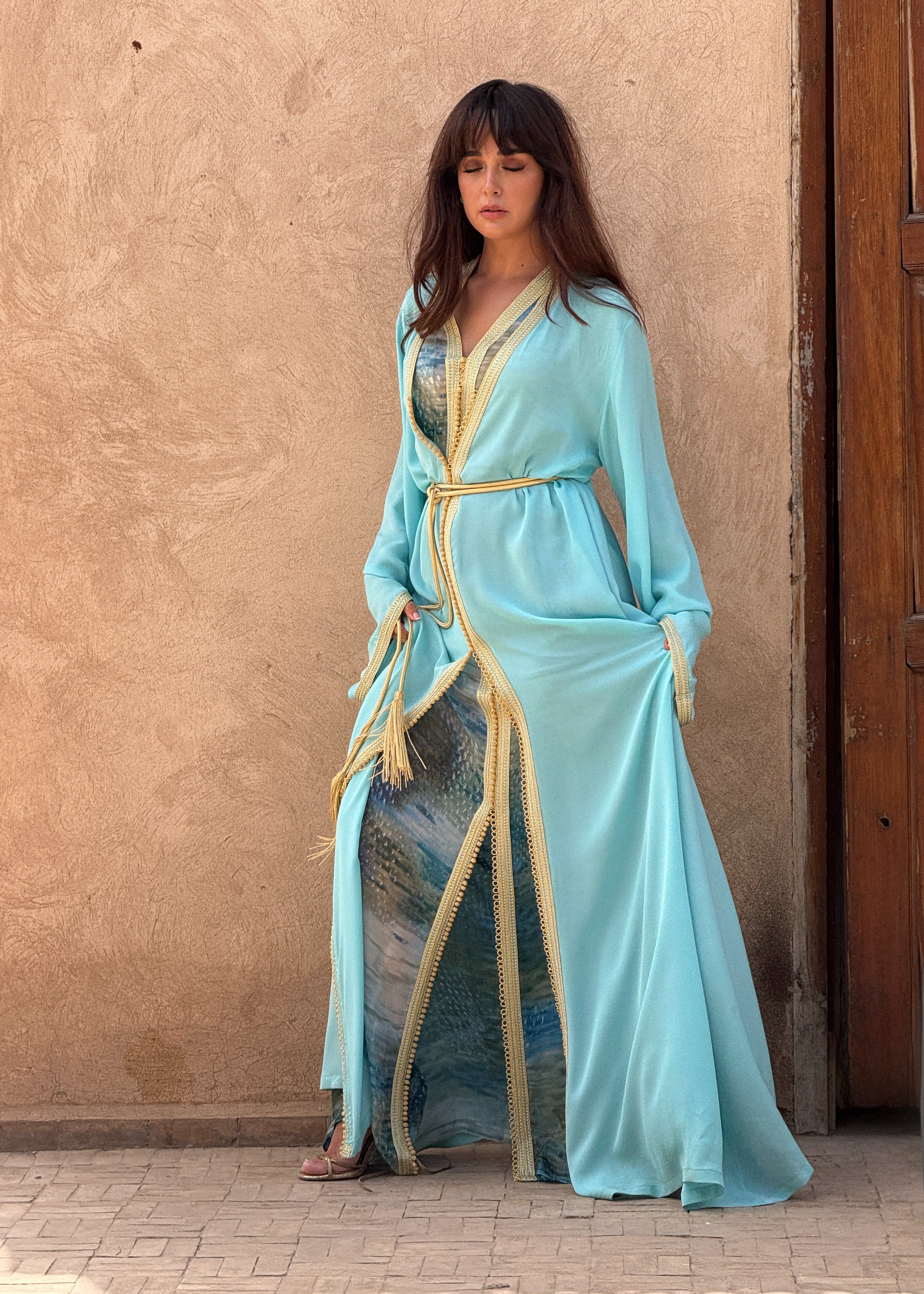 MEYA TWO-PIECE KAFTAN