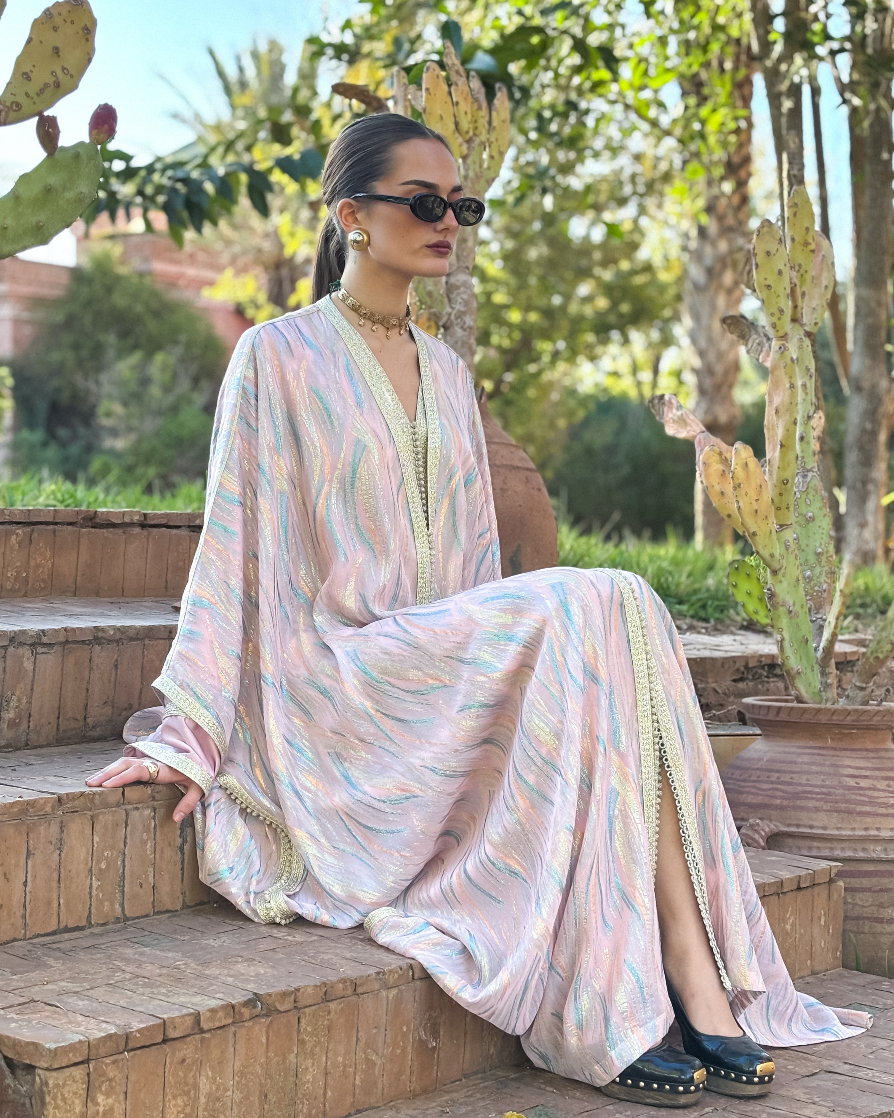 AWA TWO-PIECE KAFTAN