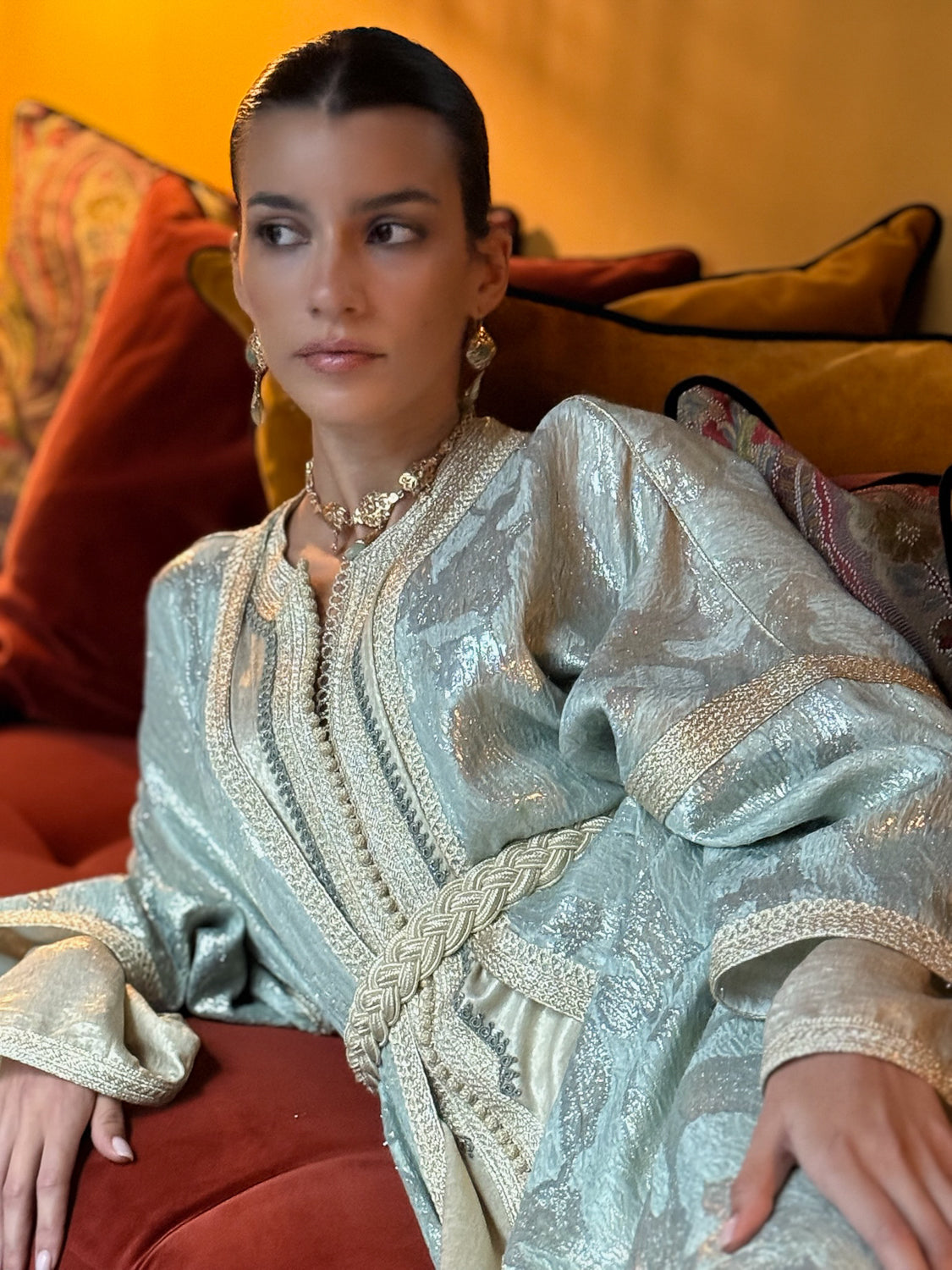 ZAHIRA TWO-PIECE KAFTAN