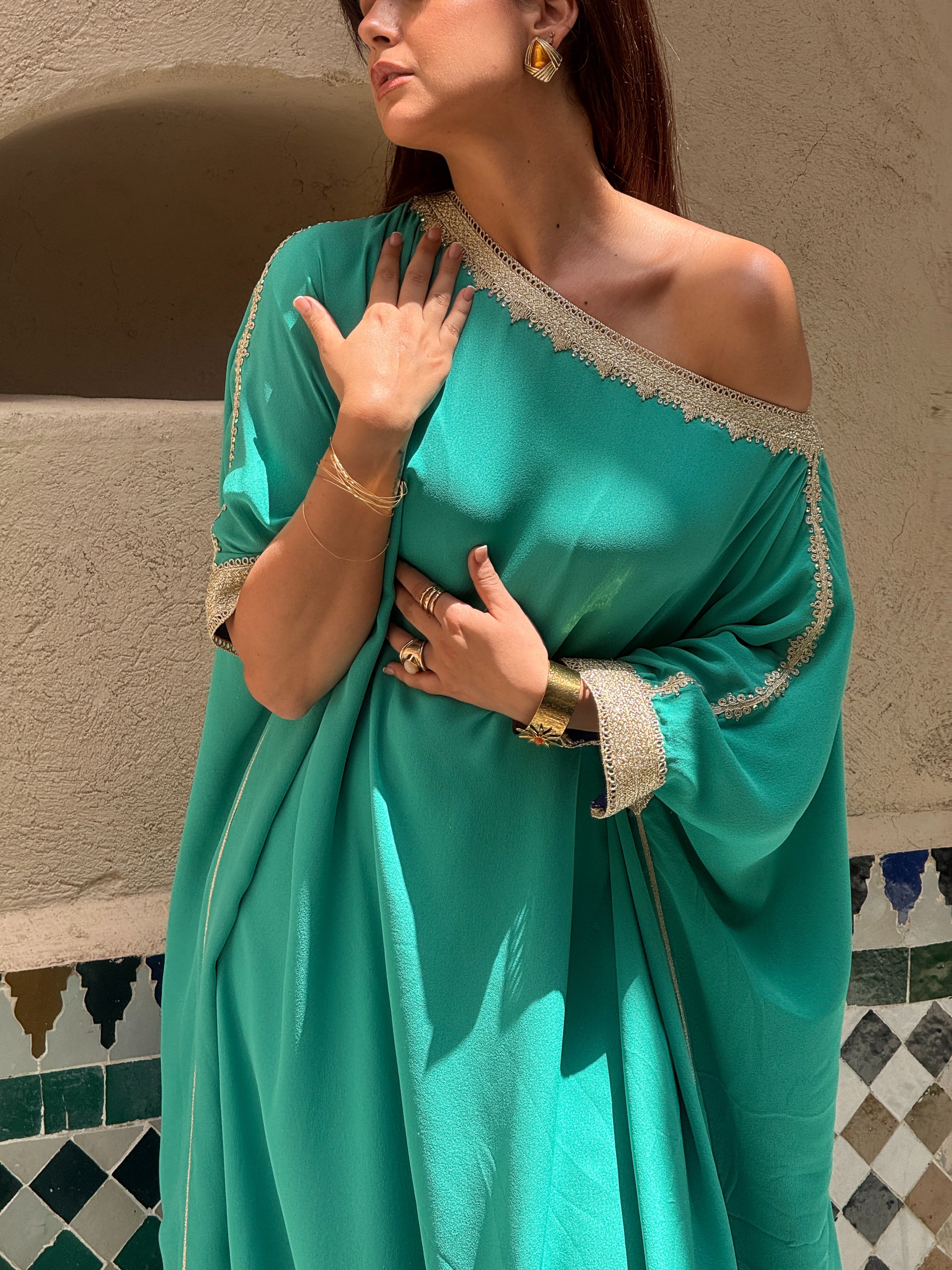 LAMIA SILK KAFTAN