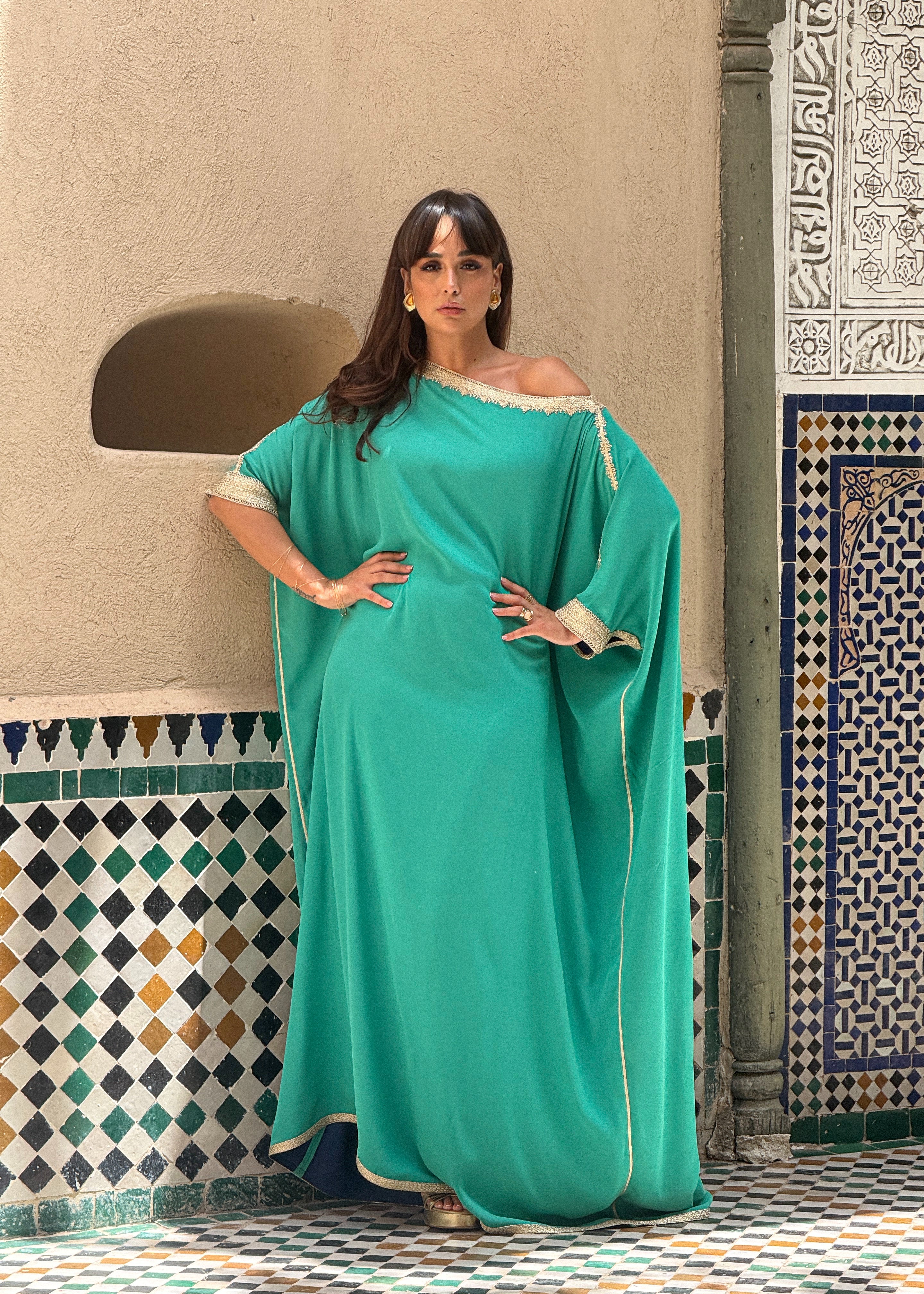 LAMIA SILK KAFTAN