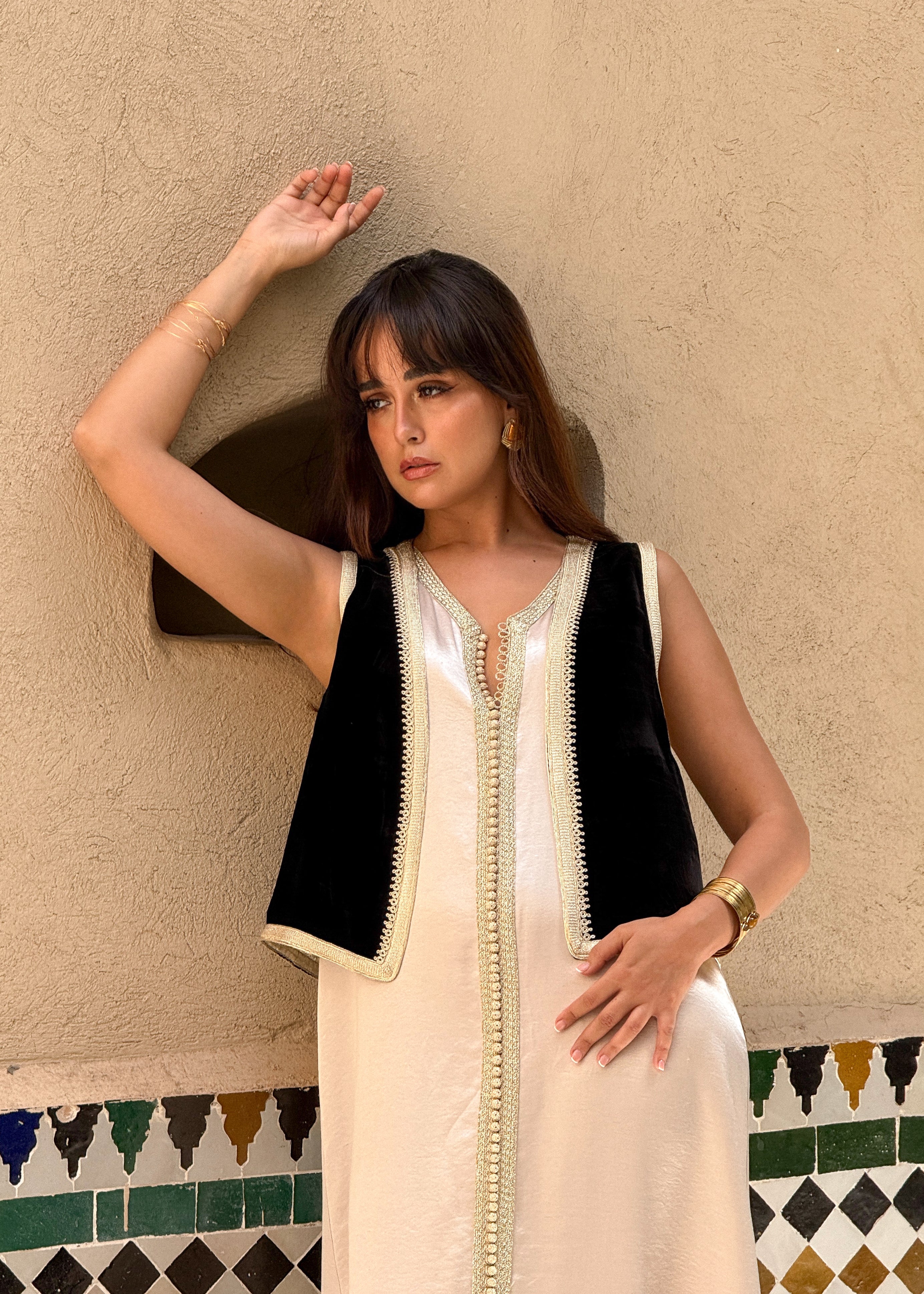 HESSA KAFTAN & VEST SET