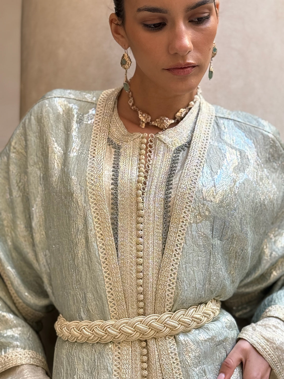 ZAHIRA TWO-PIECE KAFTAN