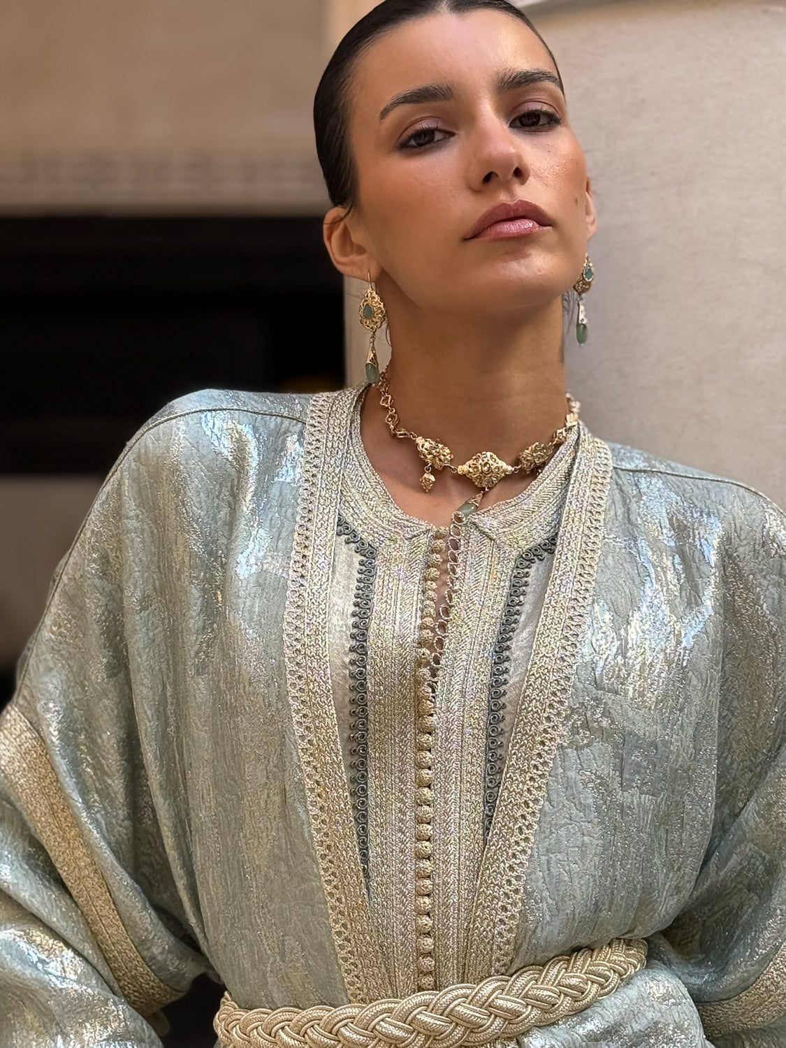 ZAHIRA TWO-PIECE KAFTAN