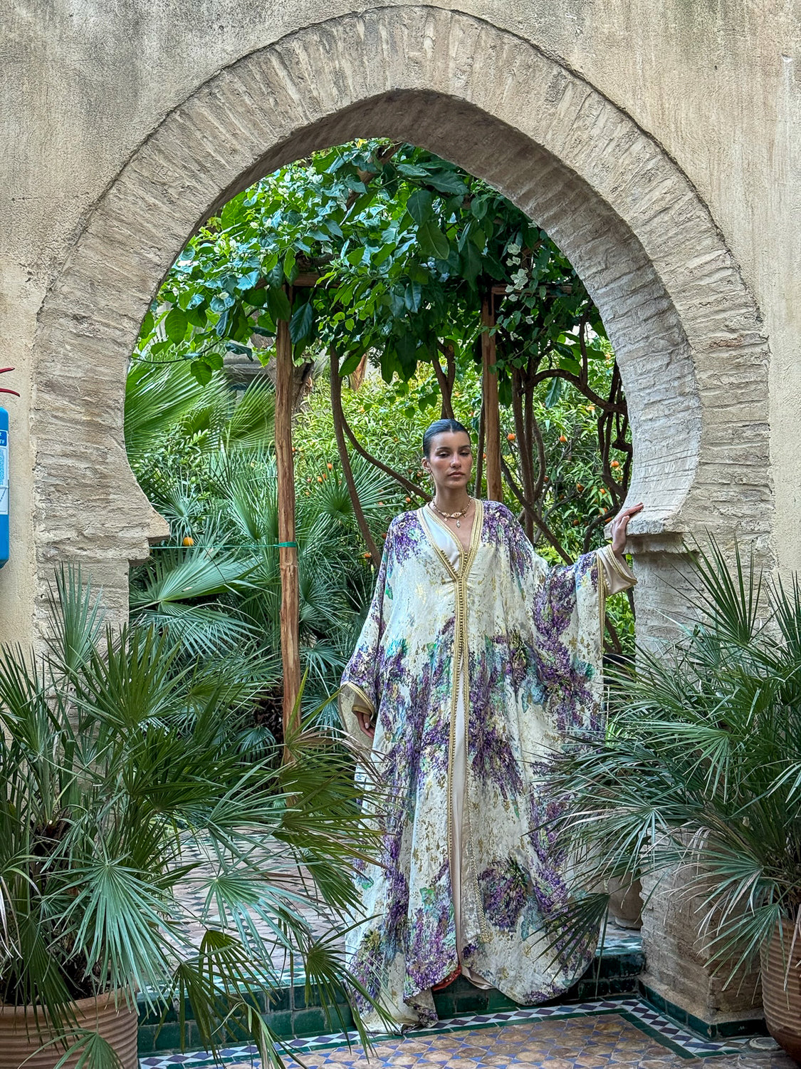 LAIYAN TWO-PIECE KAFTAN