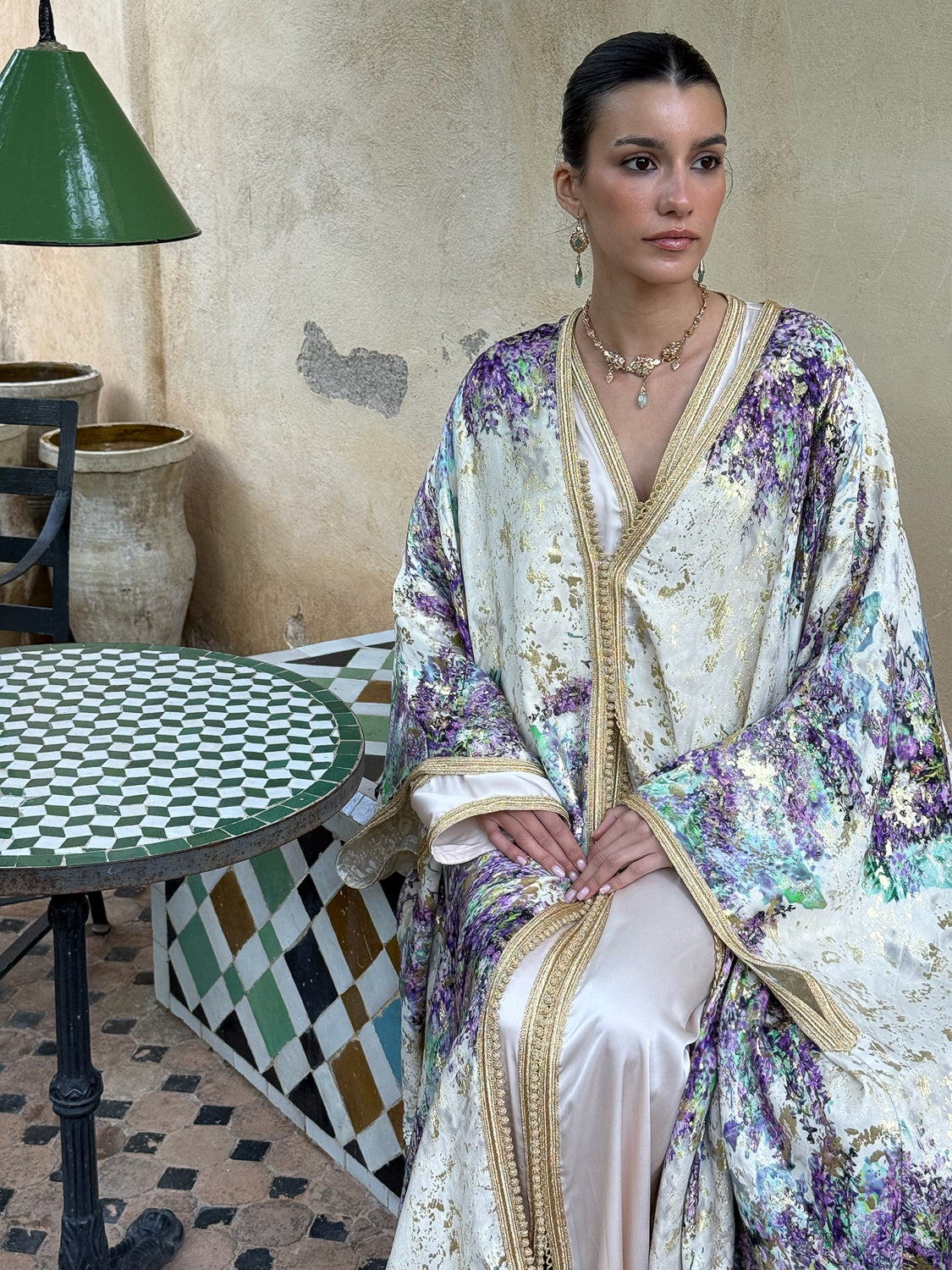 LAIYAN TWO-PIECE KAFTAN