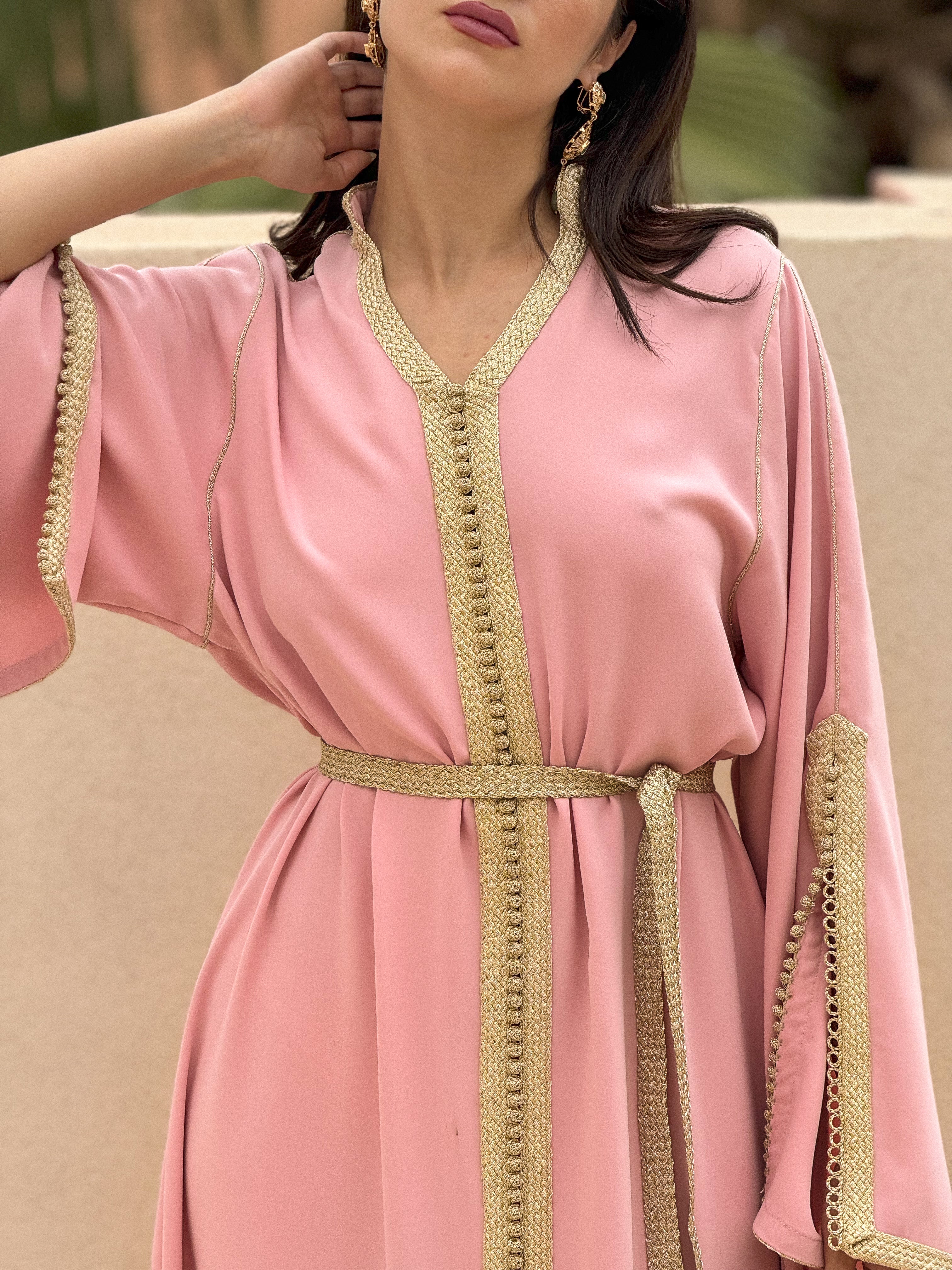ZAHERA CREPE KAFTAN