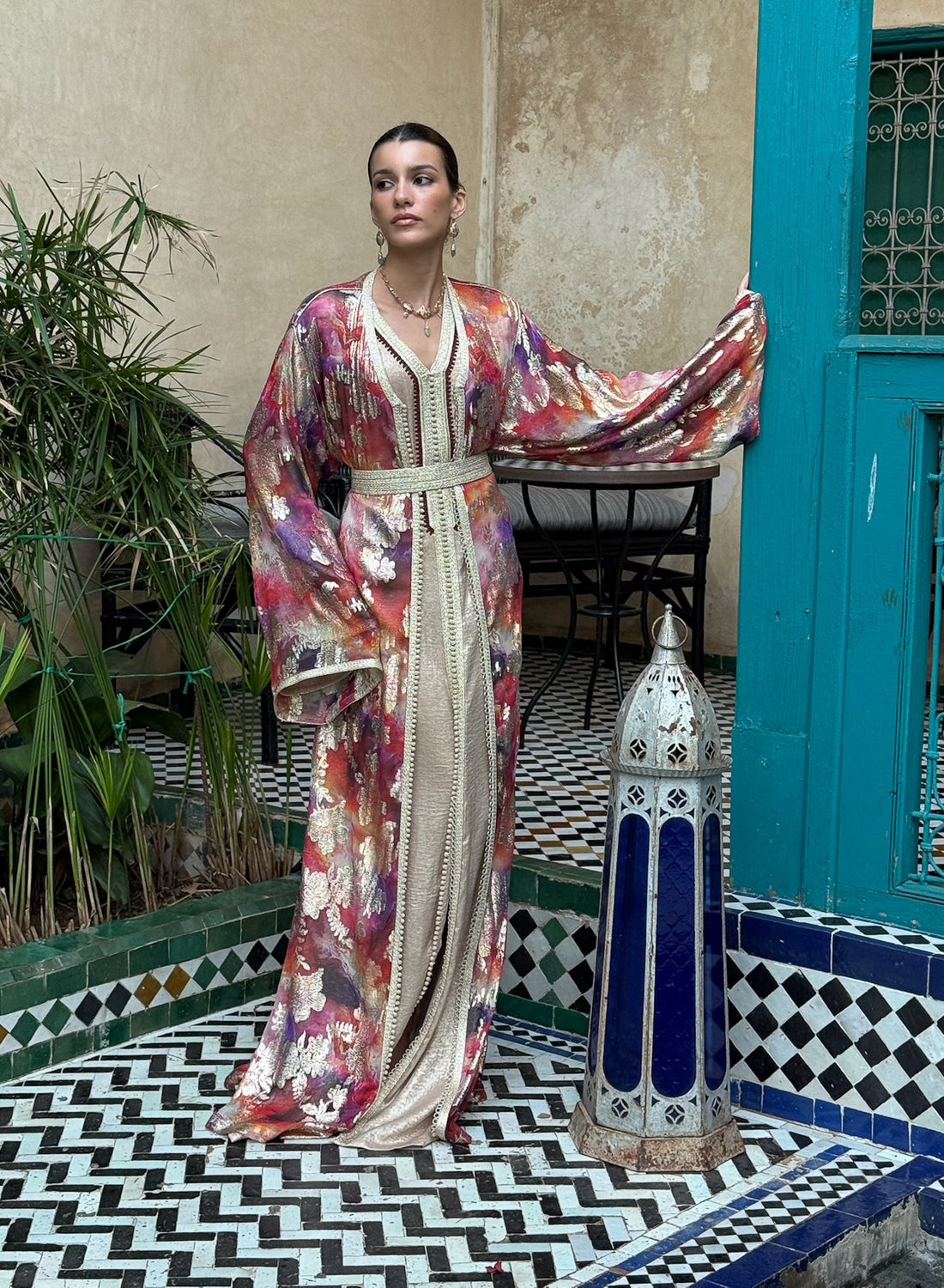 NAYRAH TWO-PIECE KAFTAN
