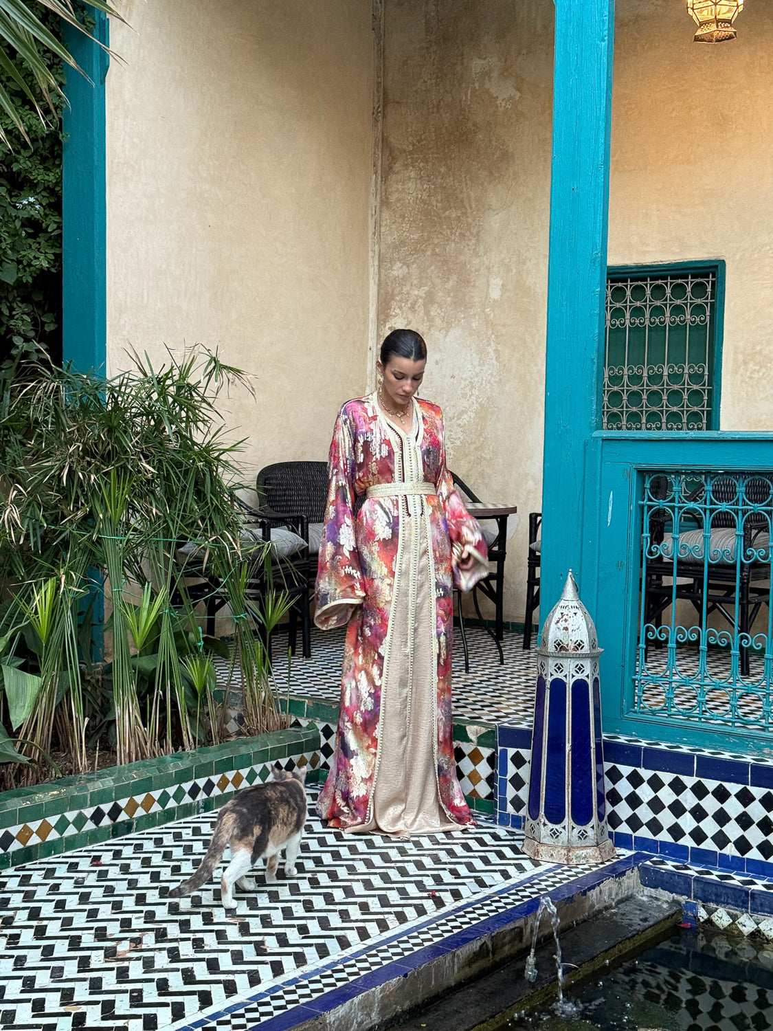 NAYRAH TWO-PIECE KAFTAN