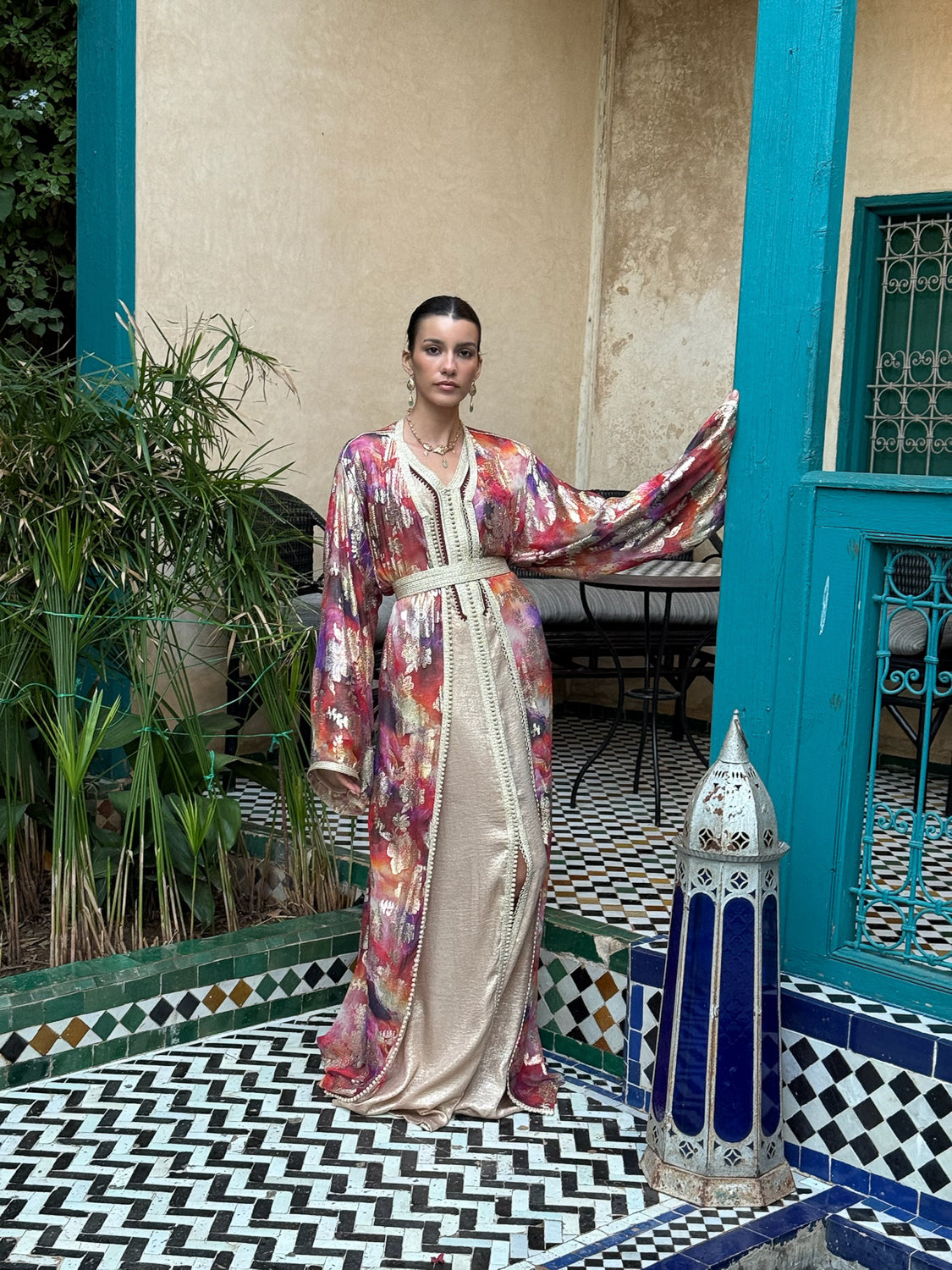 NAYRAH TWO-PIECE KAFTAN