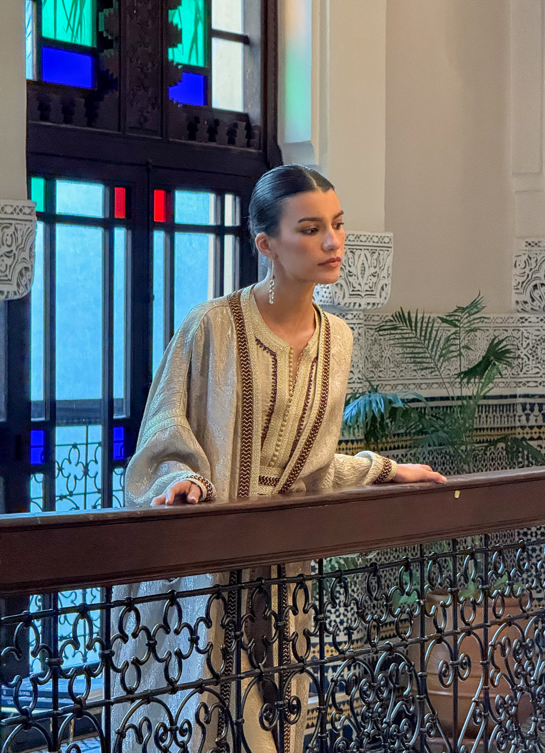 LAMEES TWO-PIECE KAFRAN