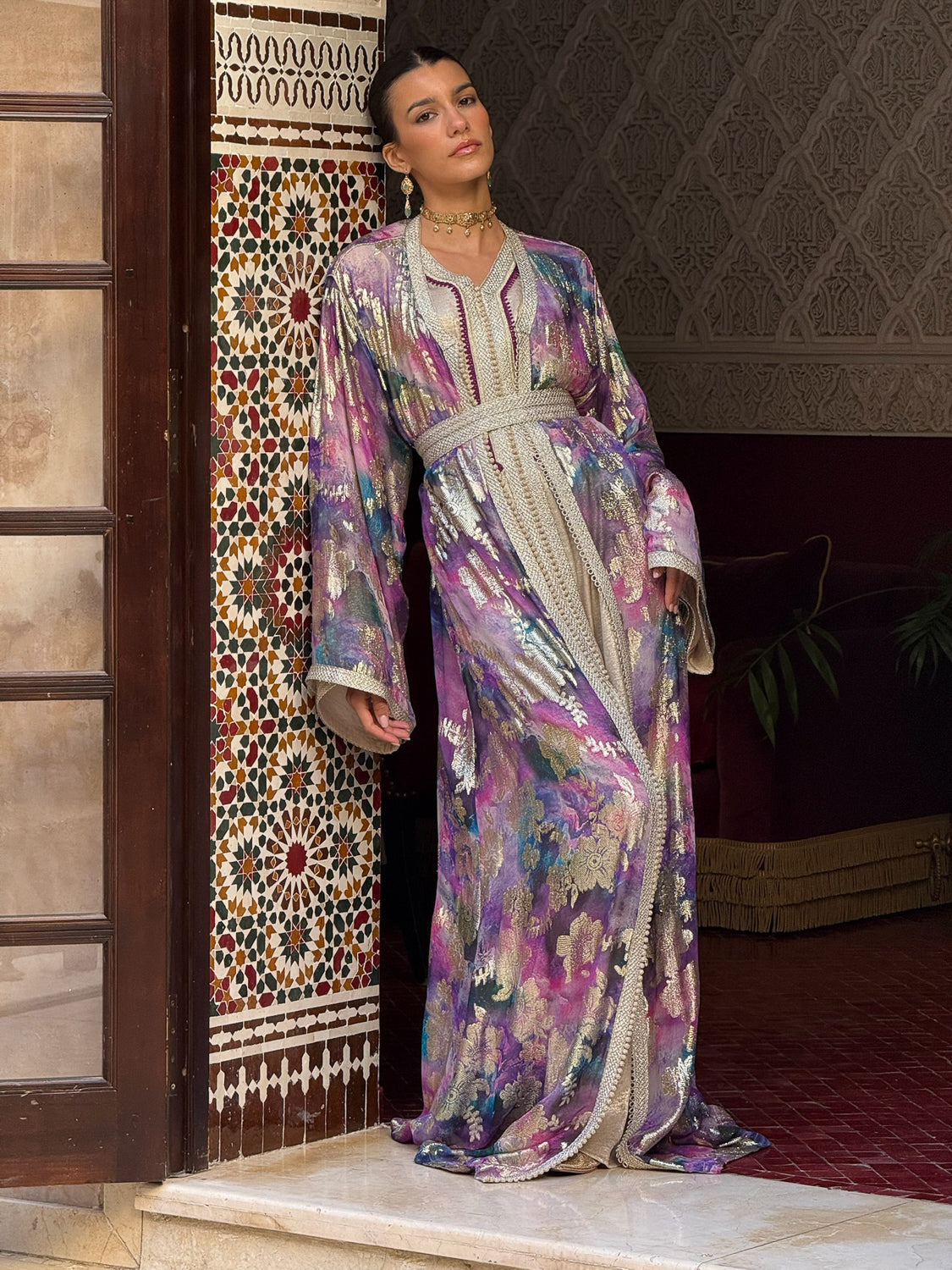 RAIHAN TWO-PIECE KAFTAN