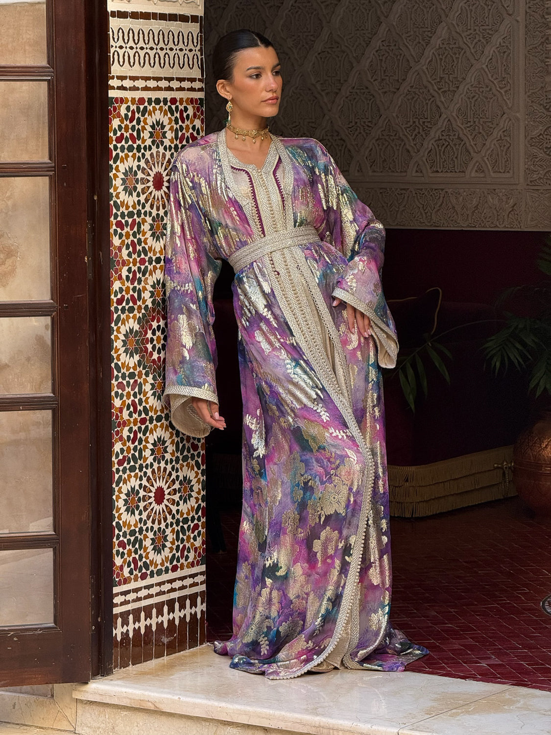RAIHAN TWO-PIECE KAFTAN