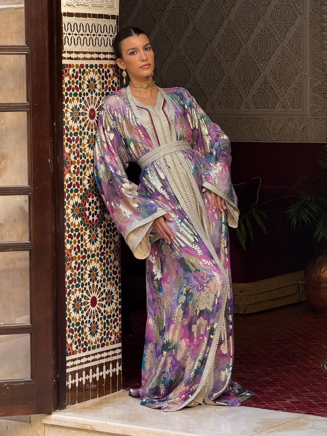 RAIHAN TWO-PIECE KAFTAN