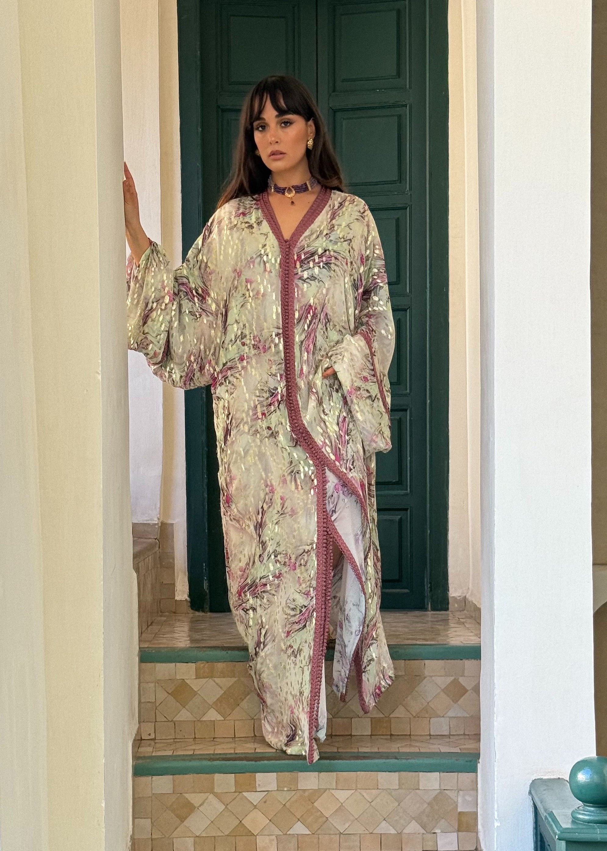 LAMEES TWO-PIECE KAFTAN