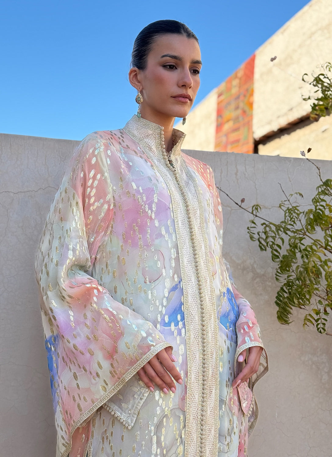 ASEELA TWO-PIECE KAFTAN