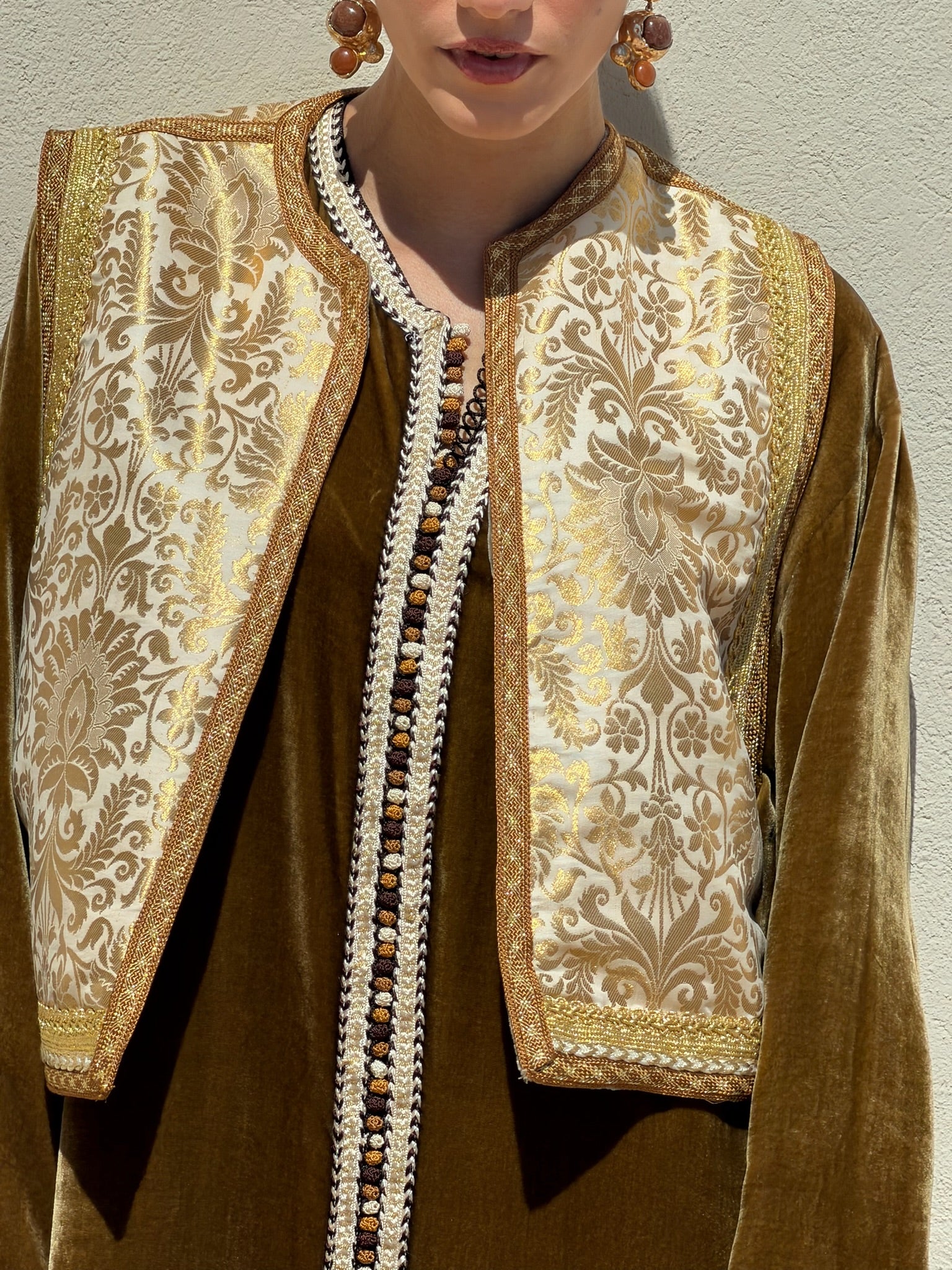 AMIRA TWO-PIECE KAFTAN & GILET