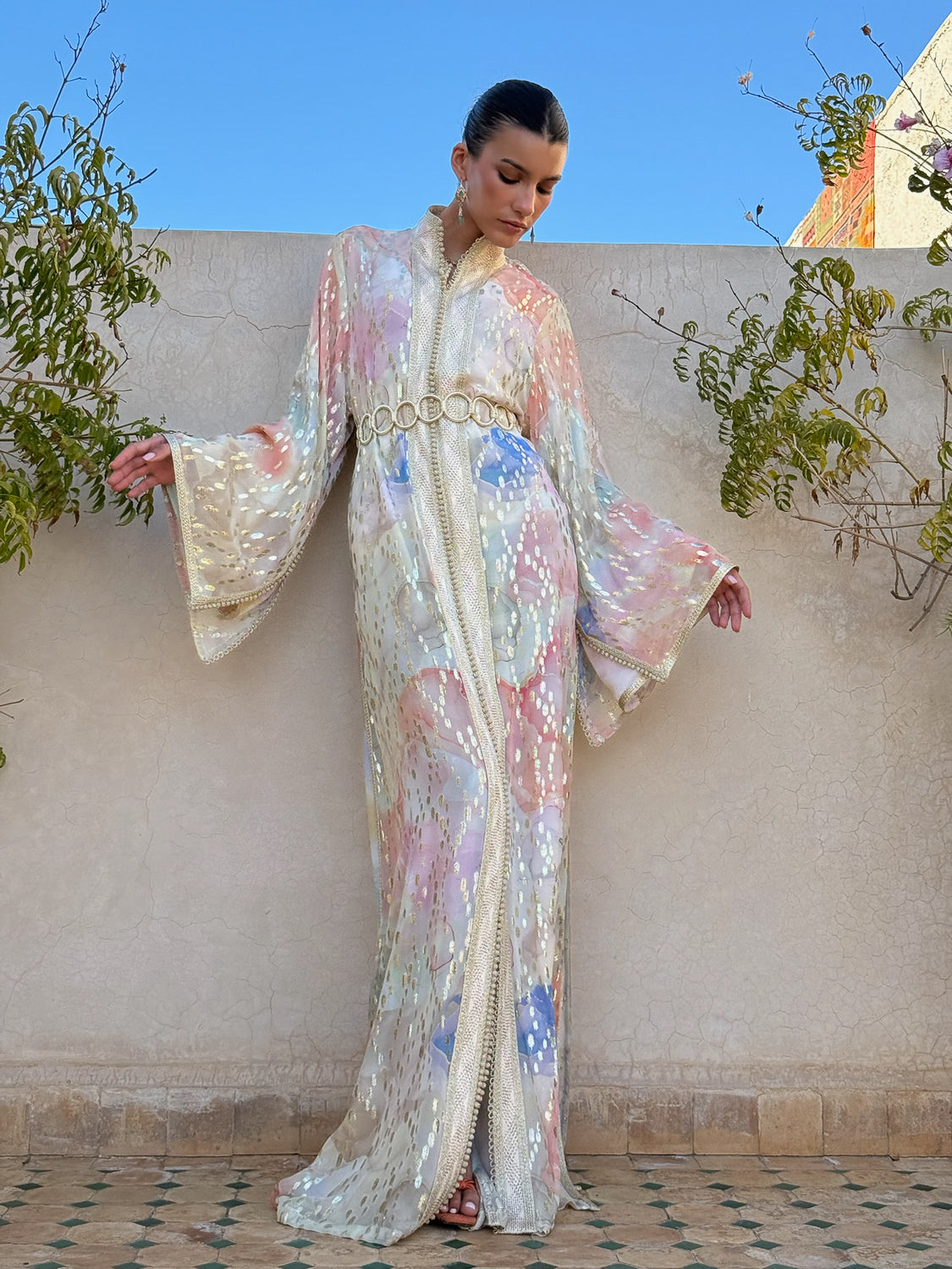 ASEELA TWO-PIECE KAFTAN