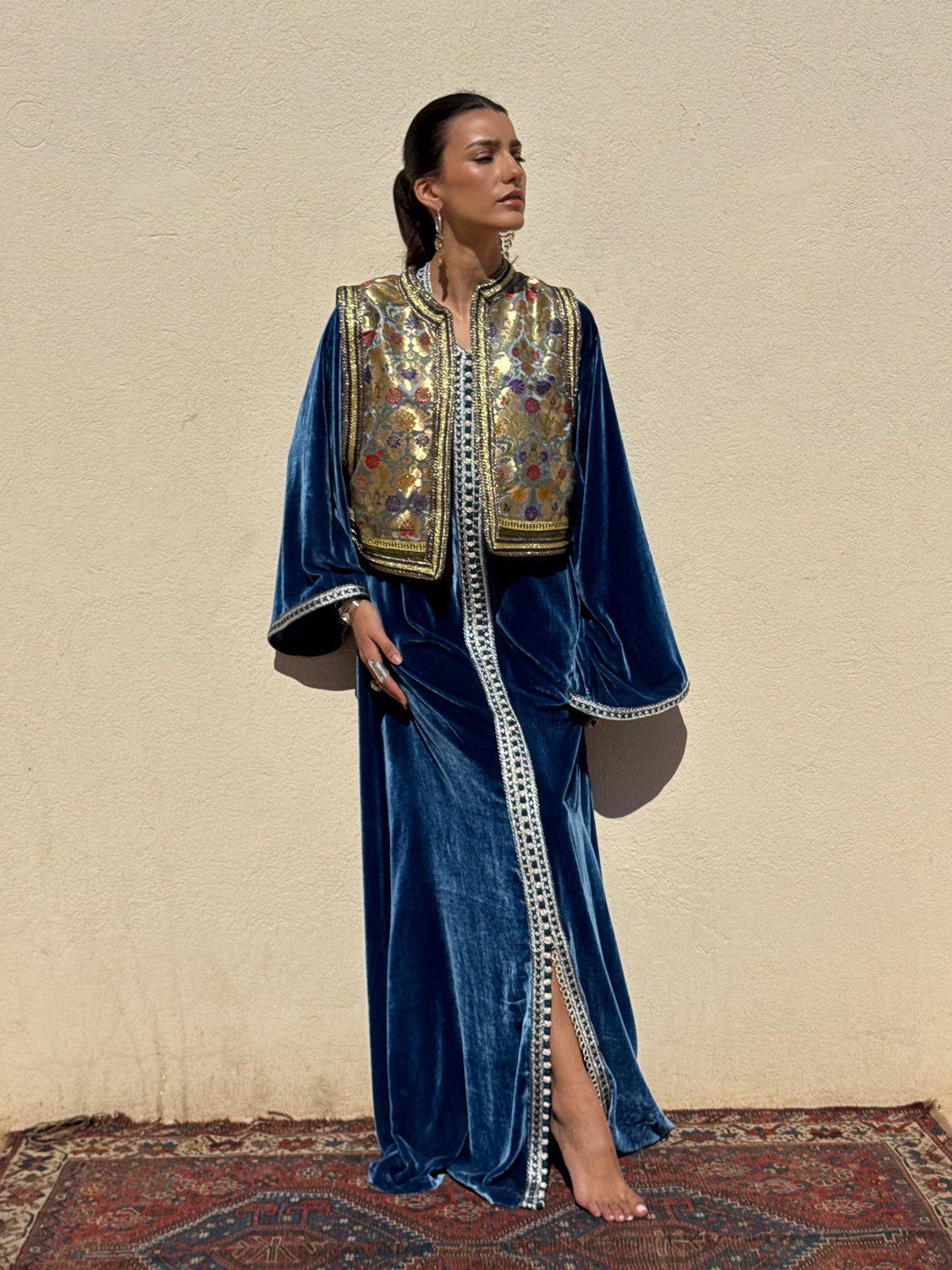 LUNA TWO-PIECE KAFTAN & GILET