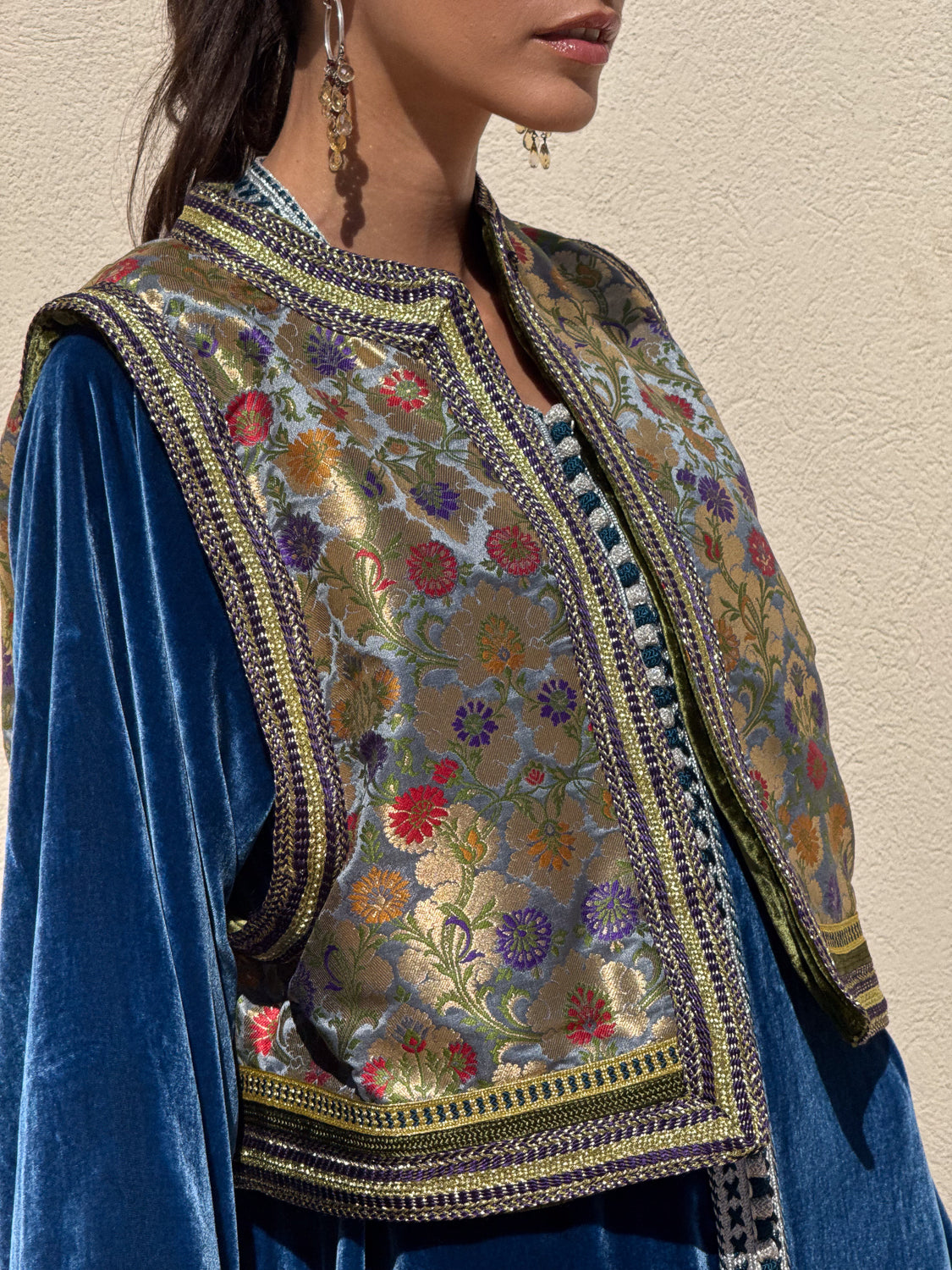 LUNA TWO-PIECE KAFTAN & GILET