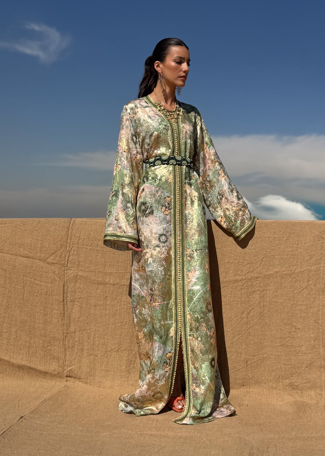MUSLIMA SILK KAFTAN