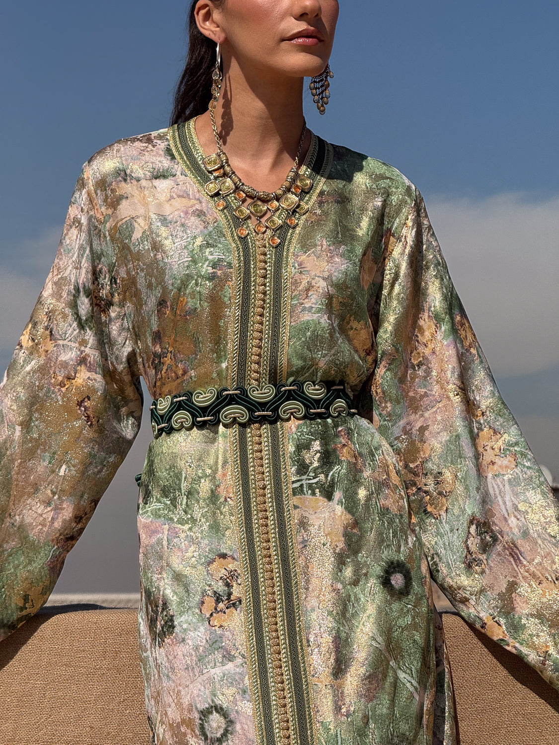 MUSLIMA SILK KAFTAN