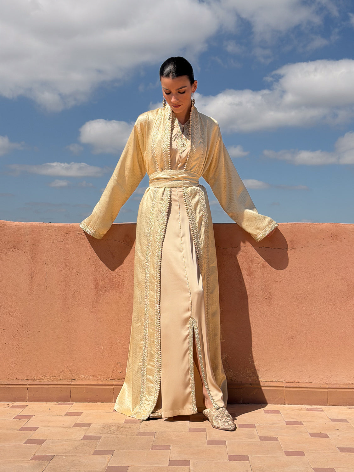 ZAYNA TWO-PIECE KAFTAN & KIMONO