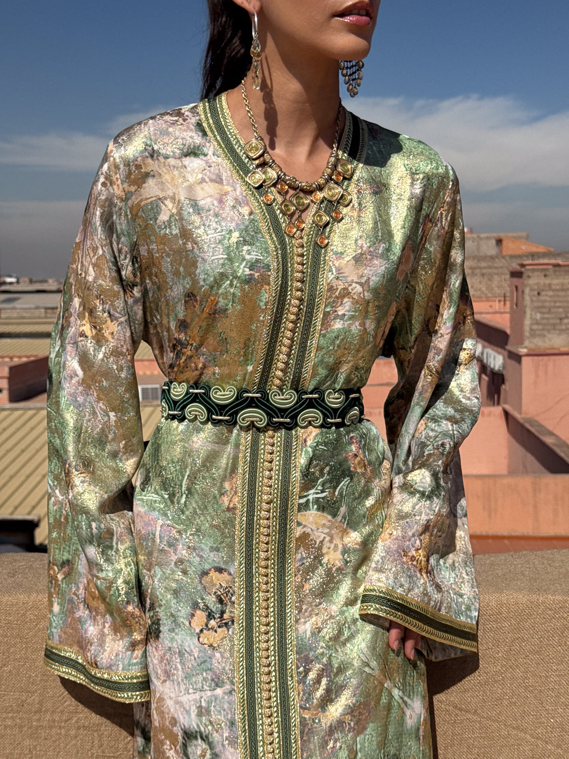 MUSLIMA SILK KAFTAN
