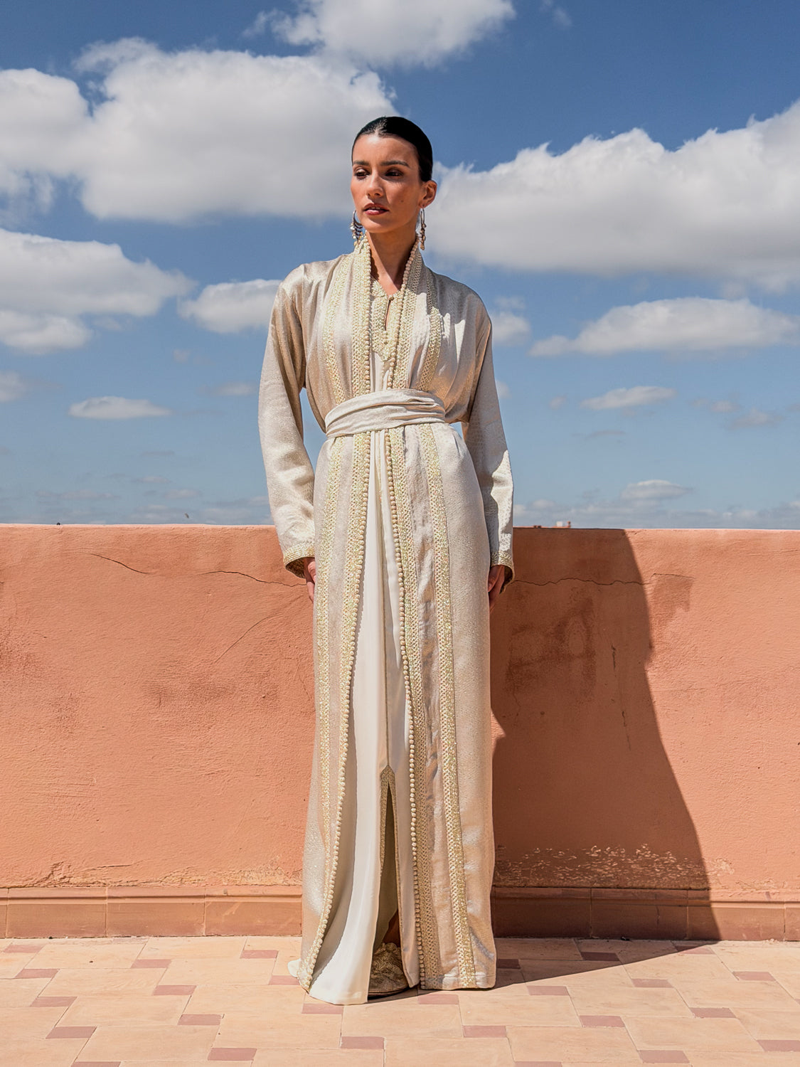 NASSIMA TWO-PIECE KAFTAN & KIMONO