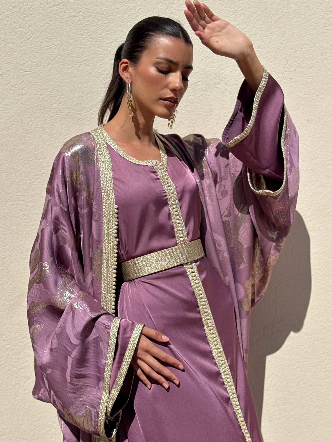 LOUNA TWO-PIECE KAFTAN SET