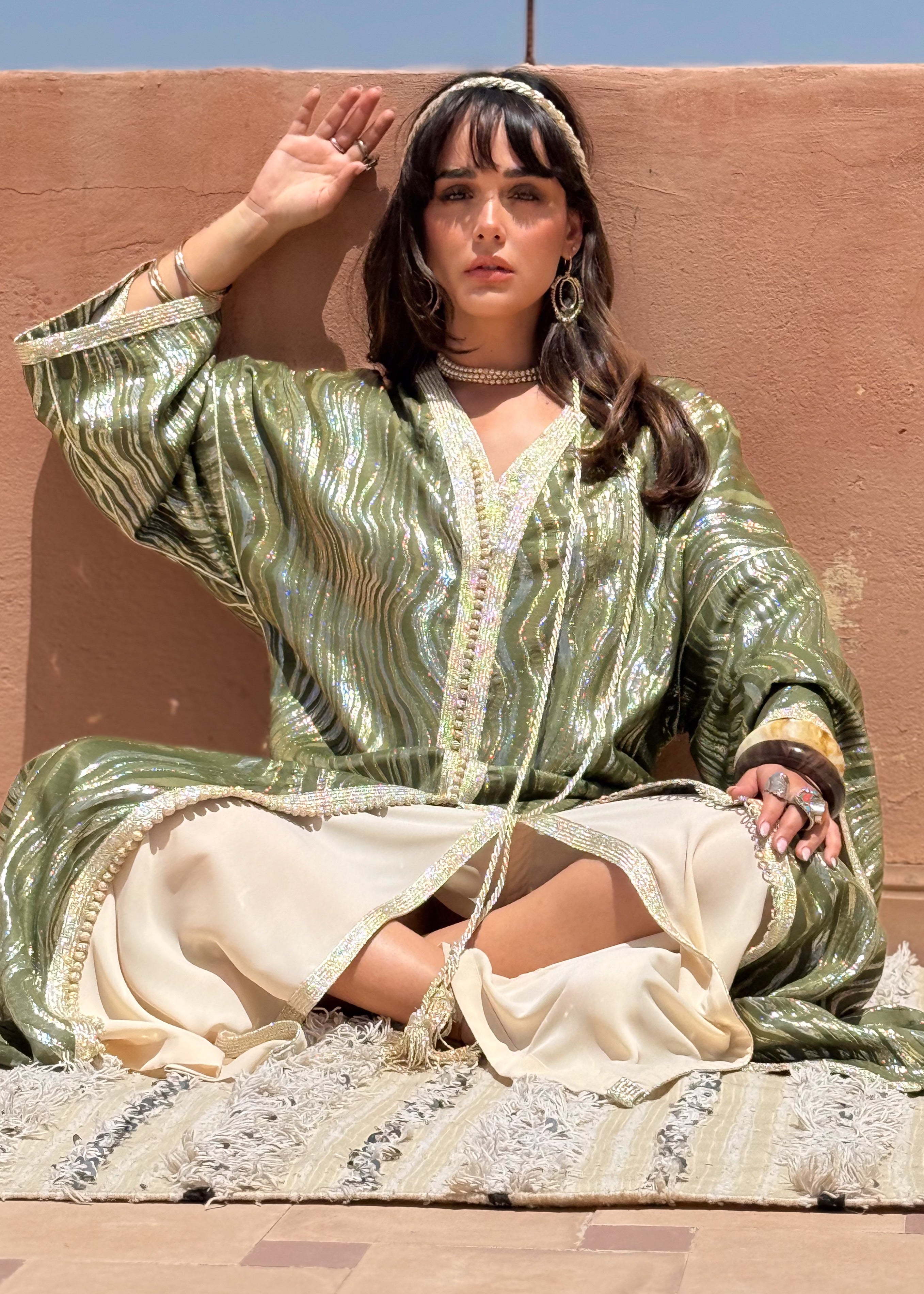 NAJAT TWO-PIECE KAFTAN