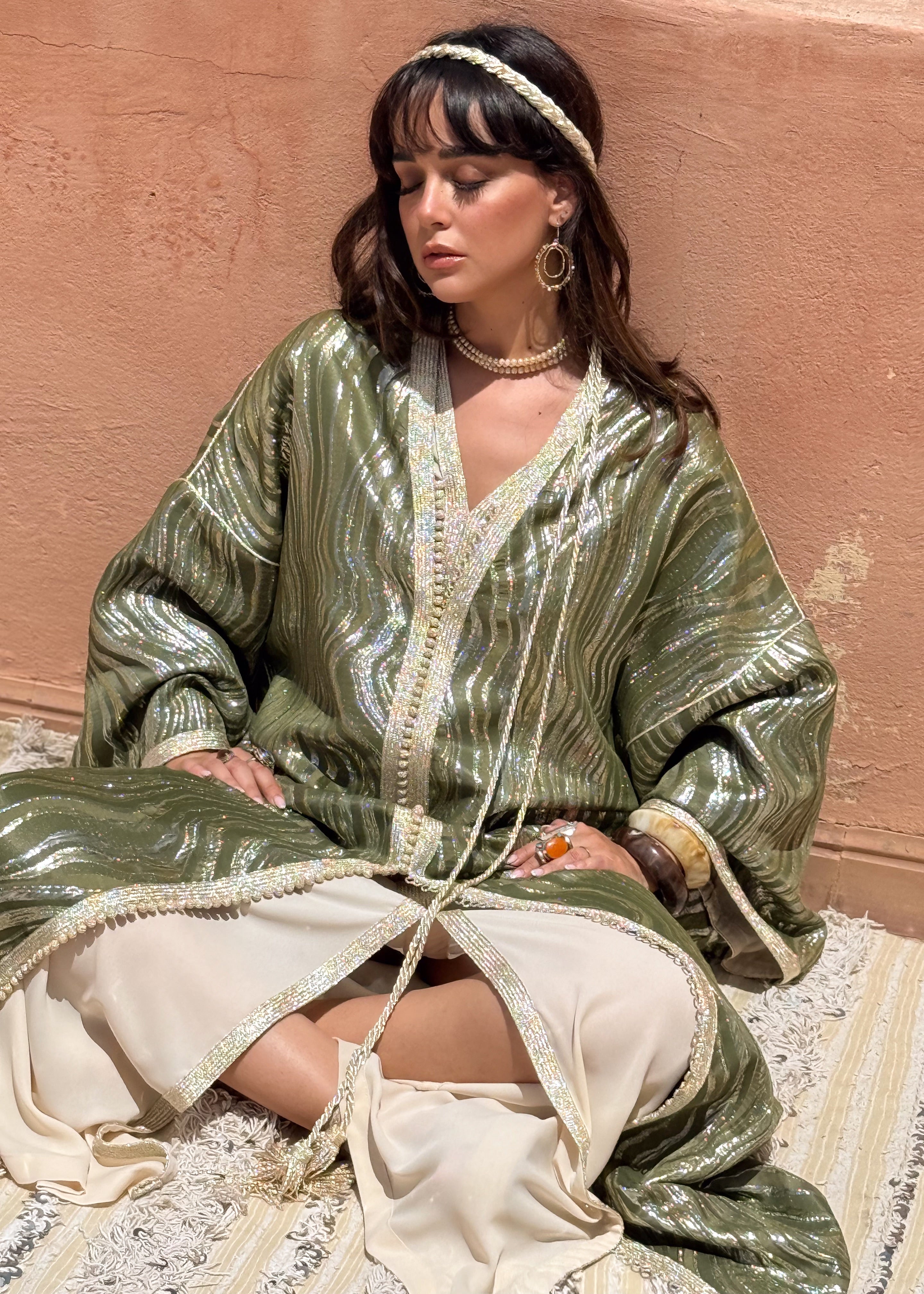 NAJAT TWO-PIECE KAFTAN