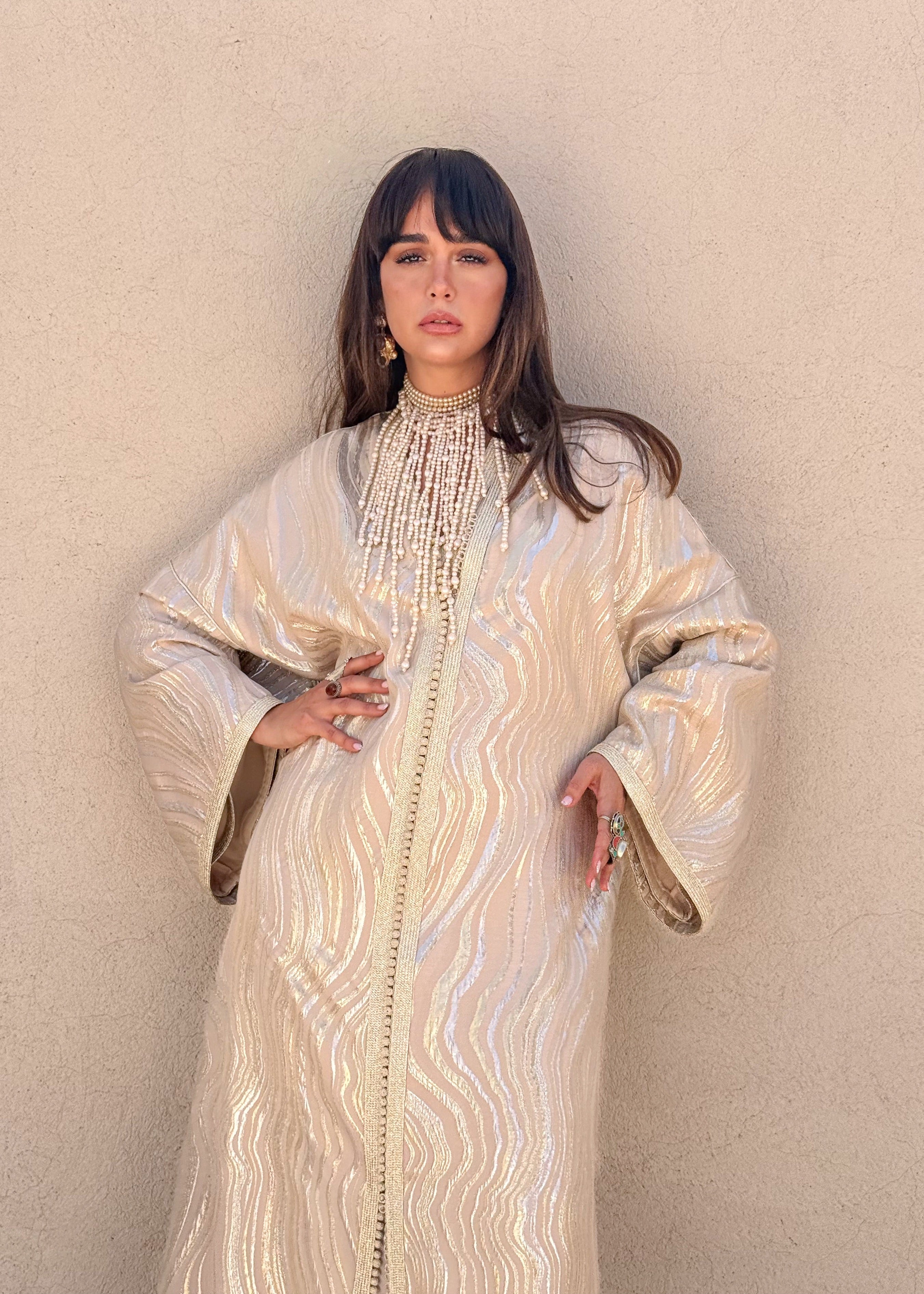 RAHA TWO-PIECE KAFTAN