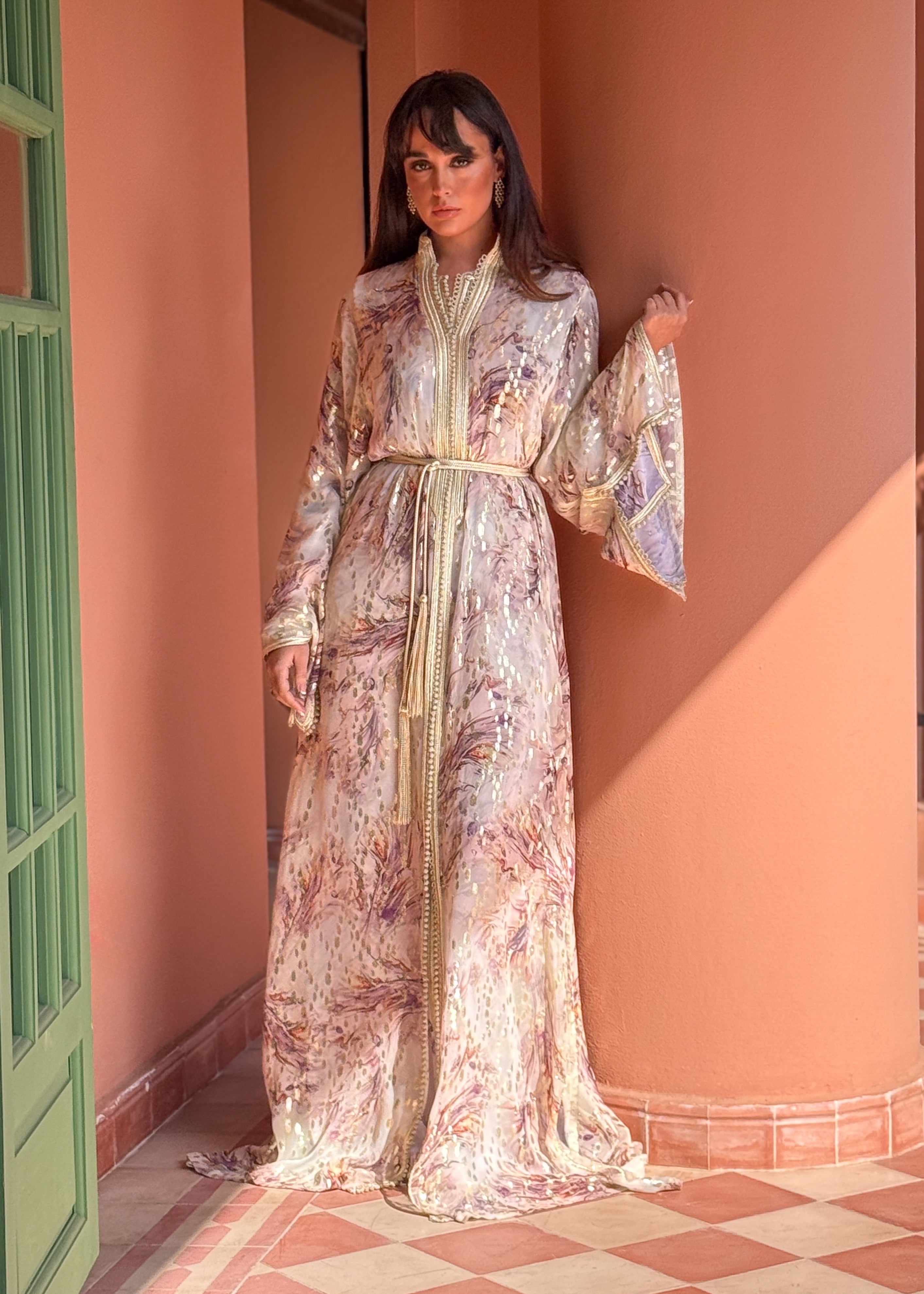 TASNIM SILK KAFTAN