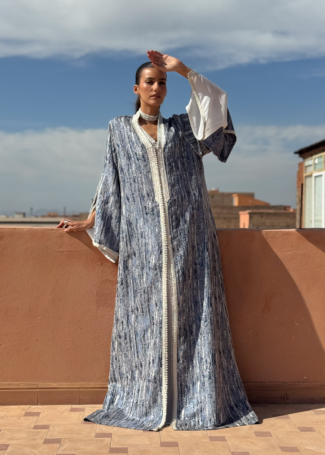 FATIHA TWO-PIECE KAFTAN