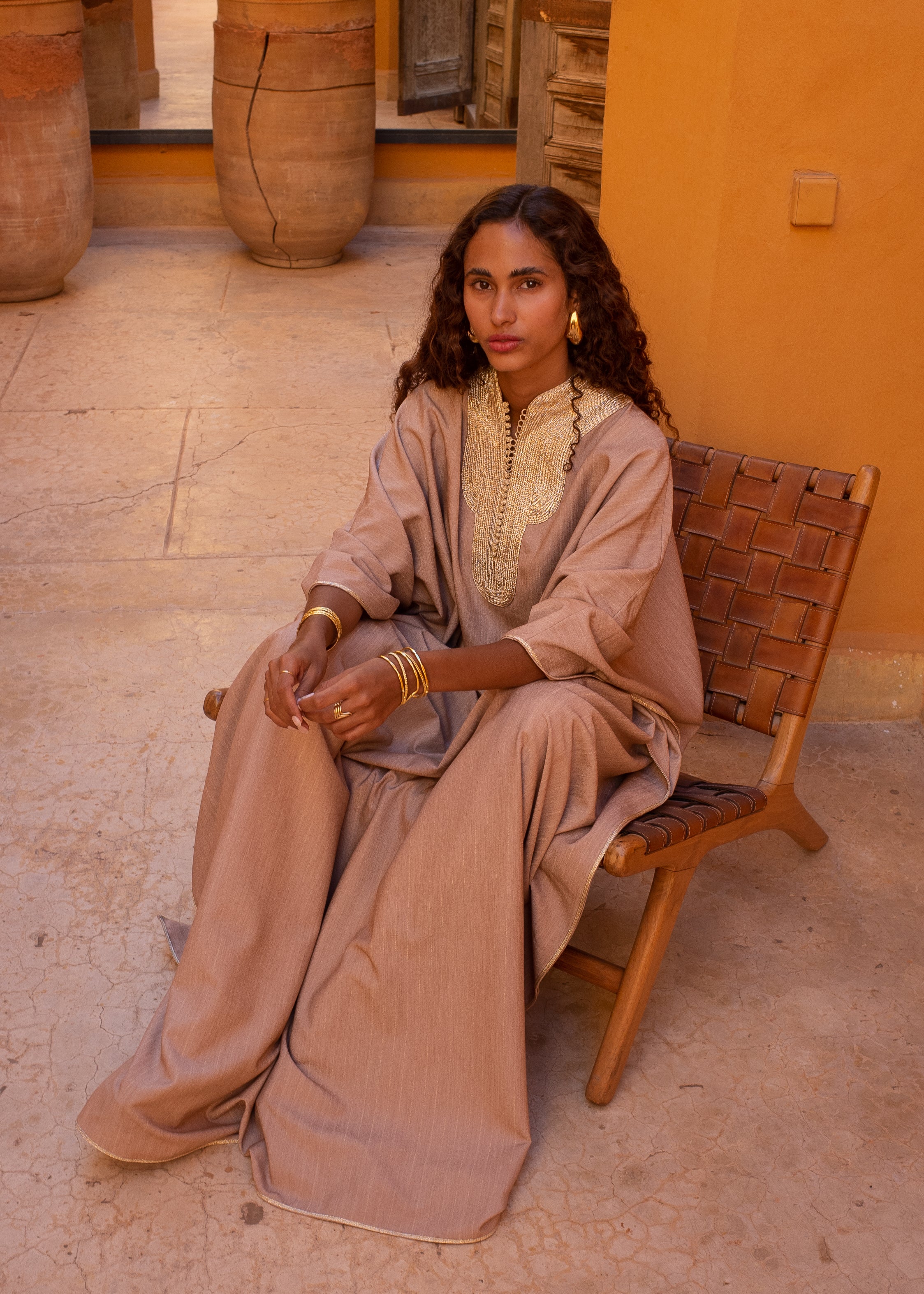 ELIF CREPE KAFTAN